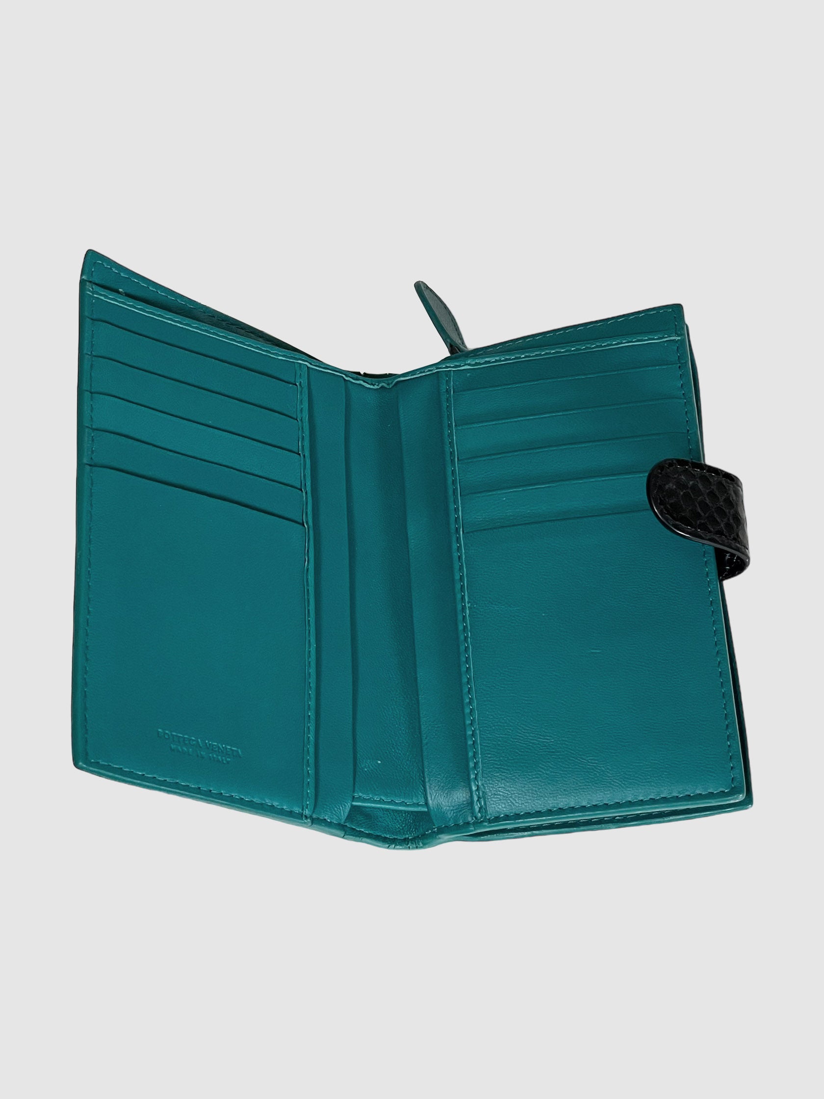 Woven Leather Wallet