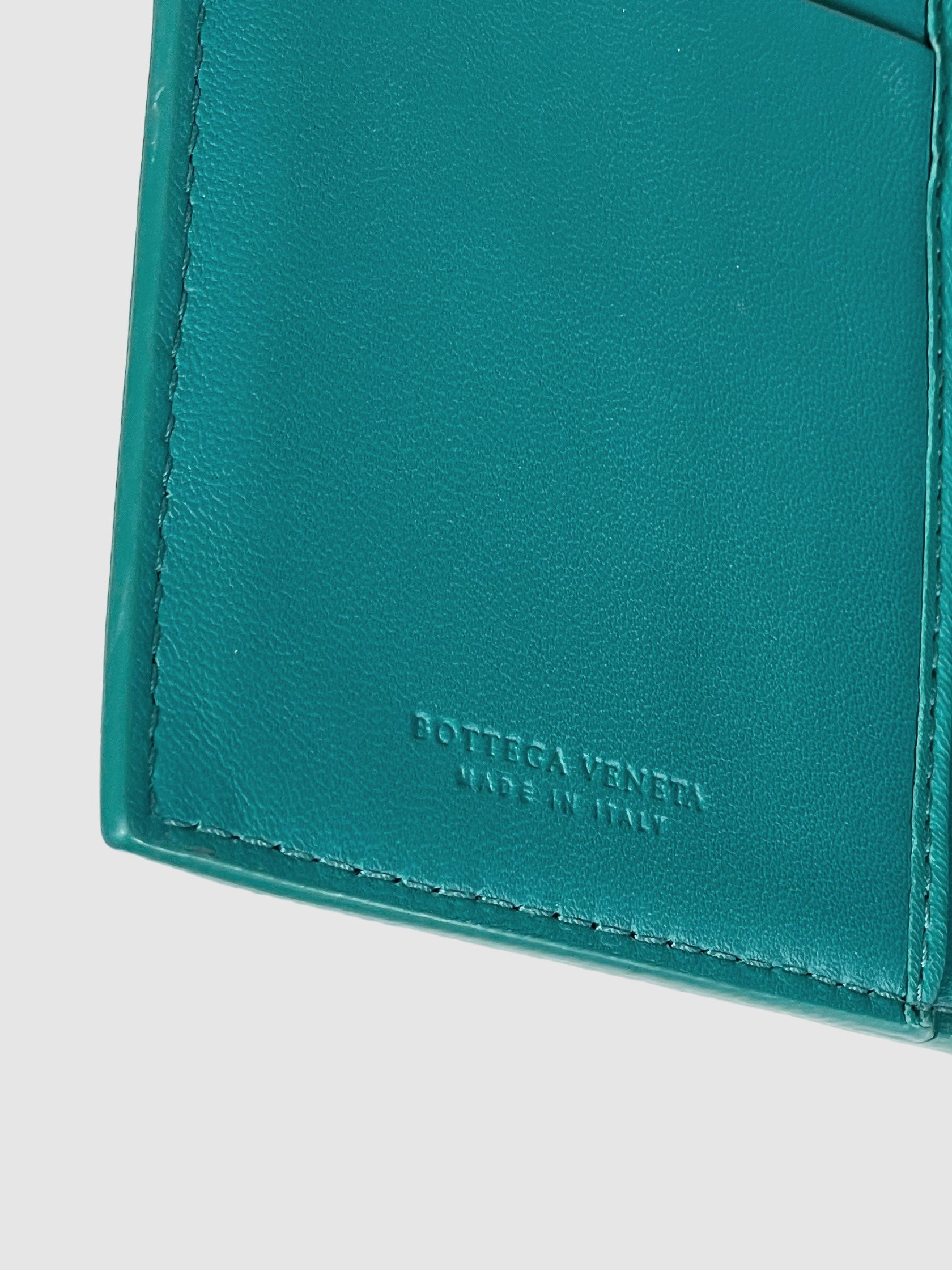 Woven Leather Wallet