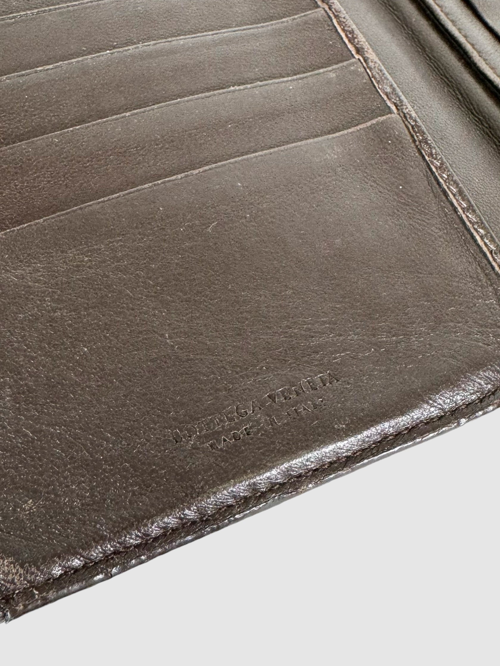 Woven Leather Wallet