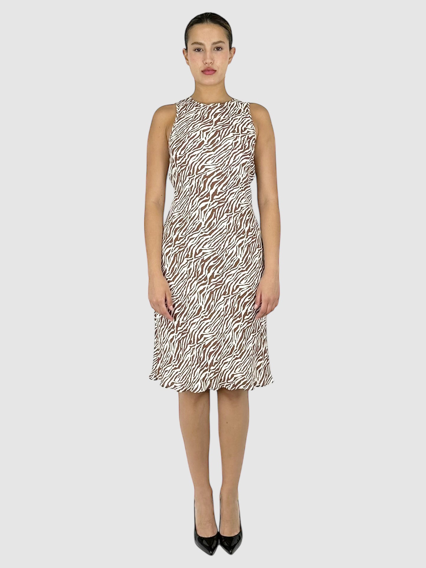 Zebra Print Dress