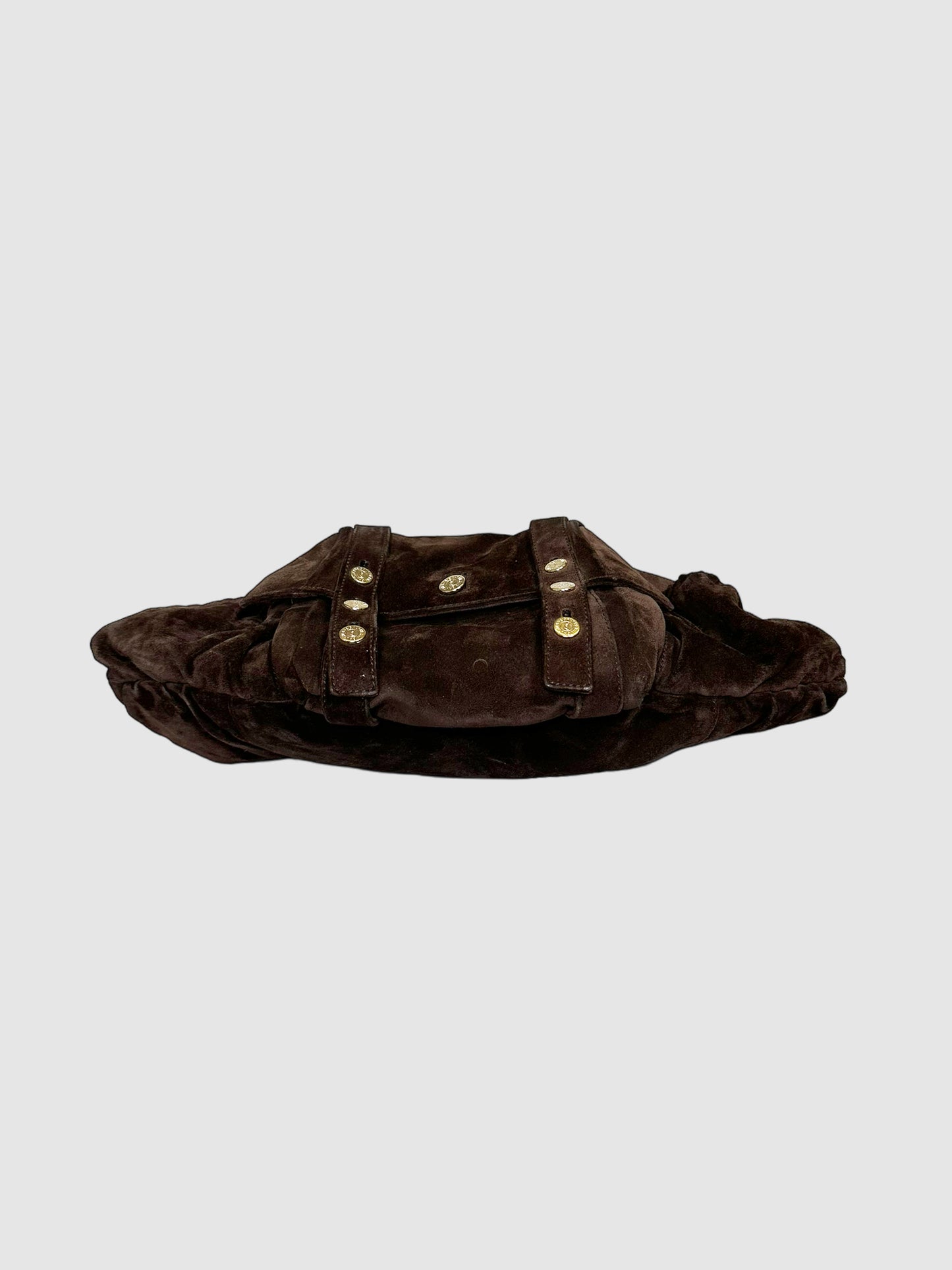 Suede Mombasa Handle Bag