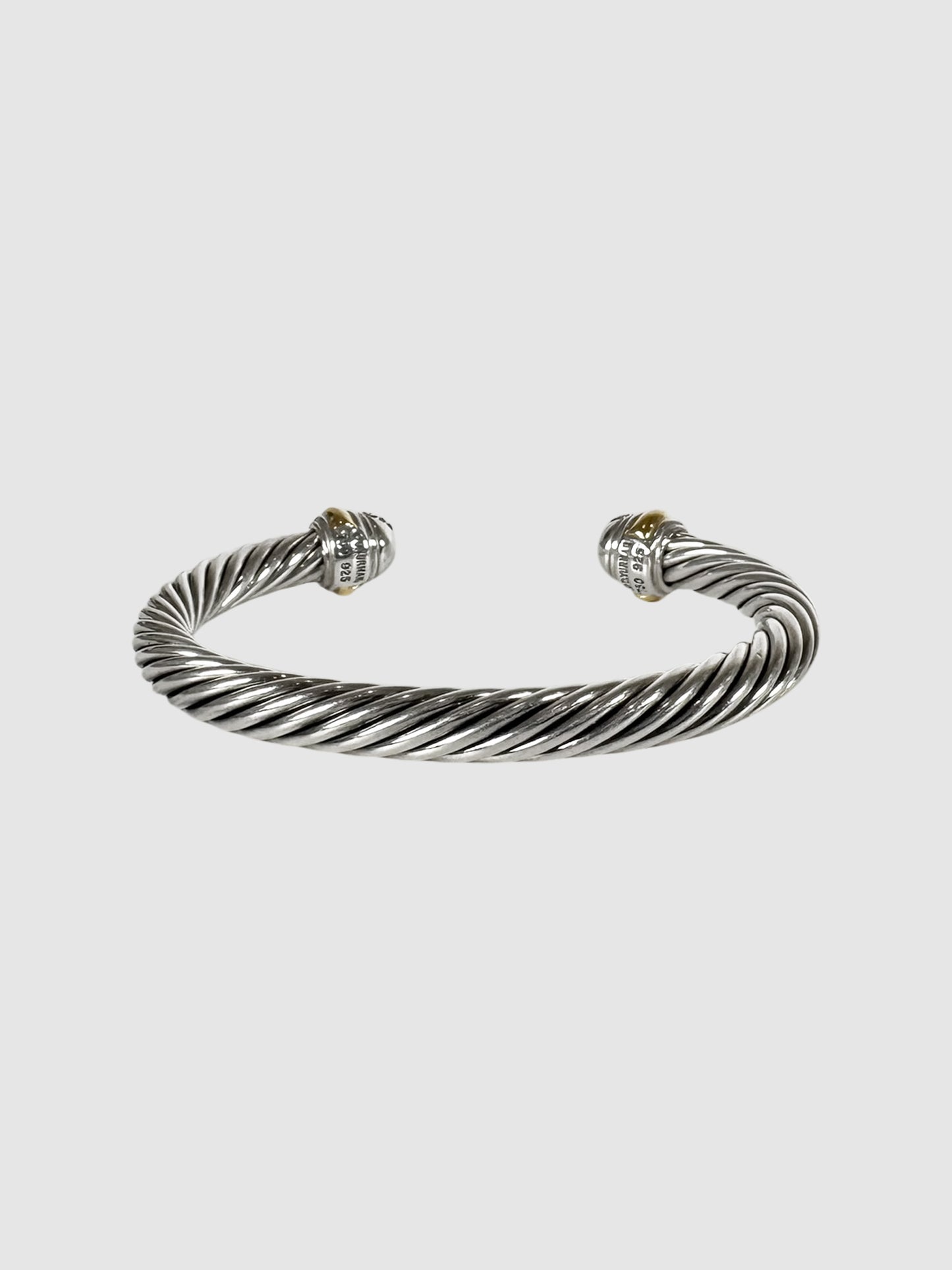 Pavé Diamond Cable Bangle Bracelet