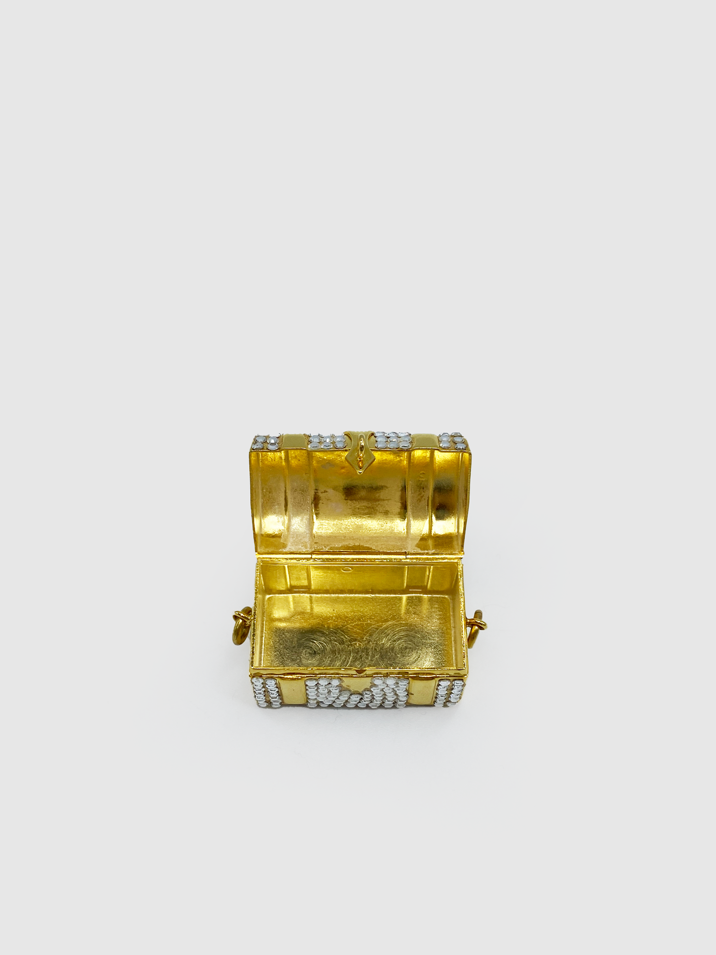 Judith Leiber Mini Treasure Chest Box