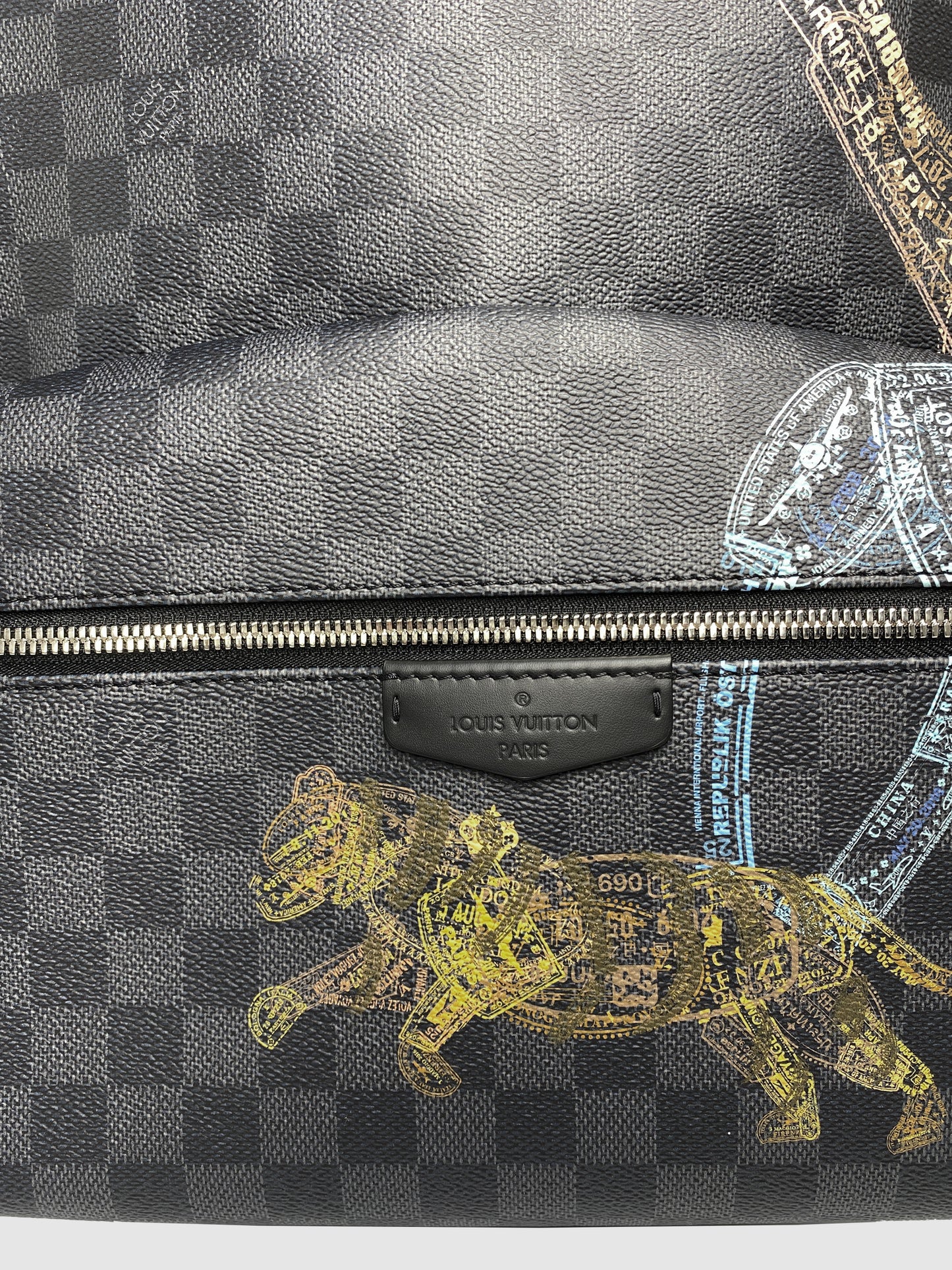 Damier Graphite Discovery Backpack