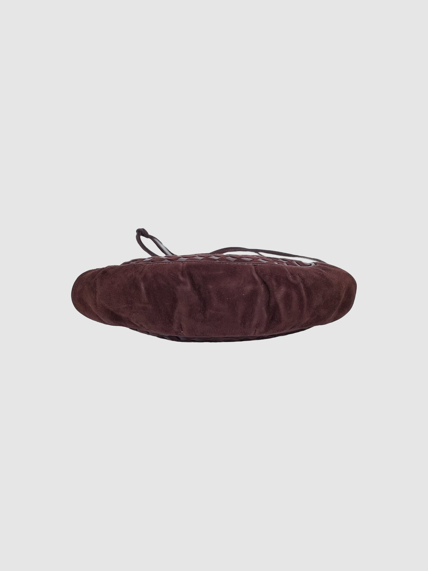 Bruno Magli Croc-Embossed Crossbody Bag