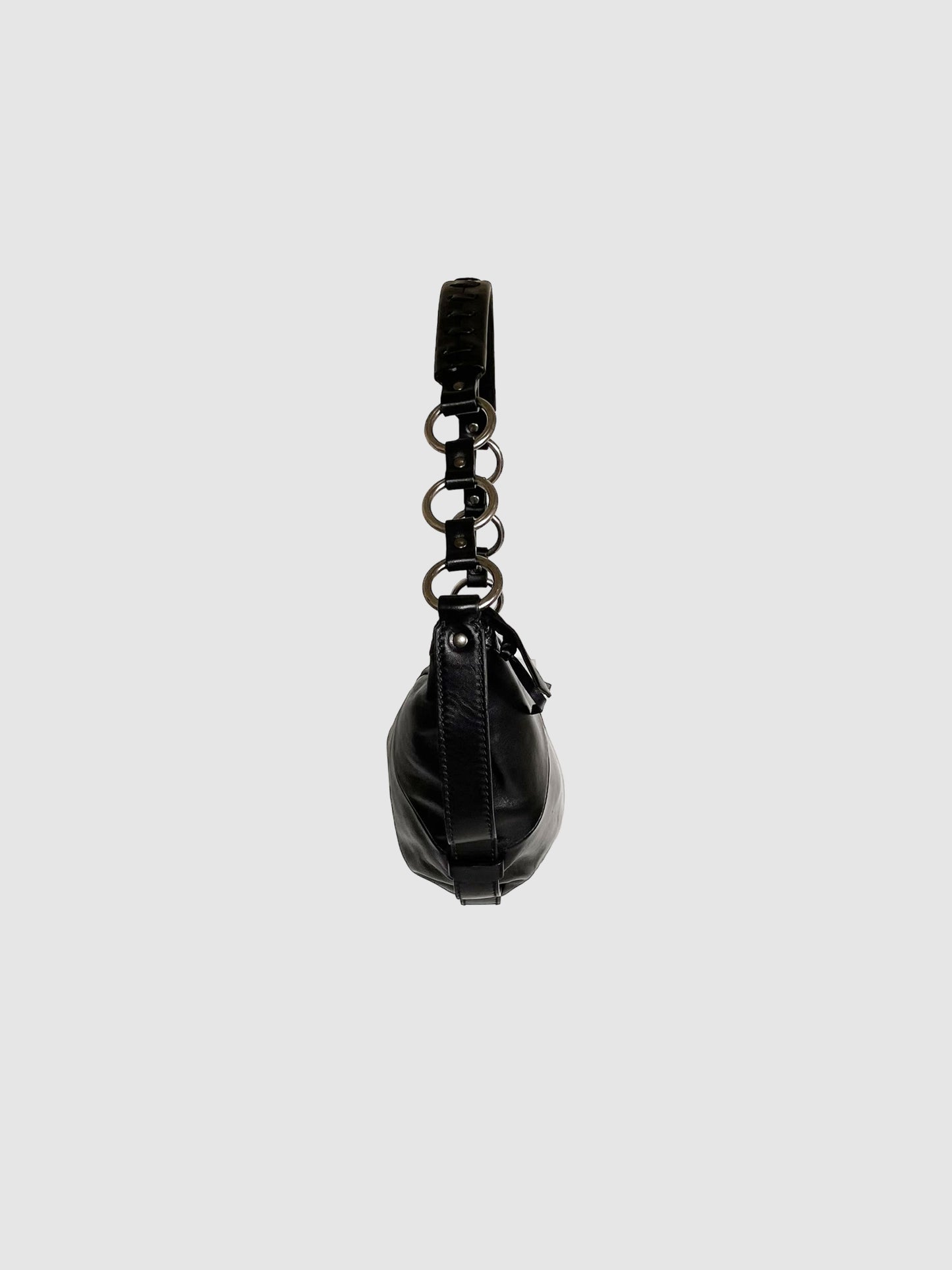 Rive Gauche Leather Shoulder Bag