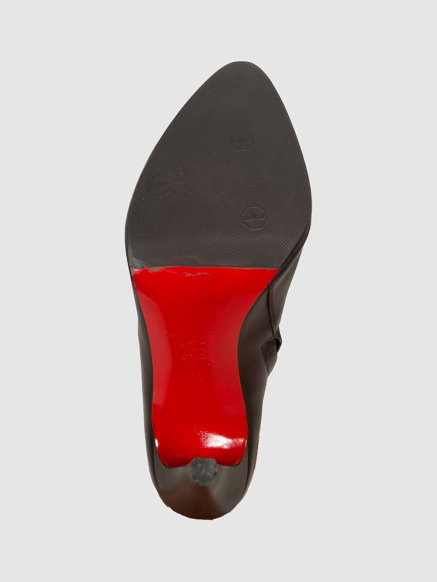Christian Louboutin So Kate Brown Boots - Size 40