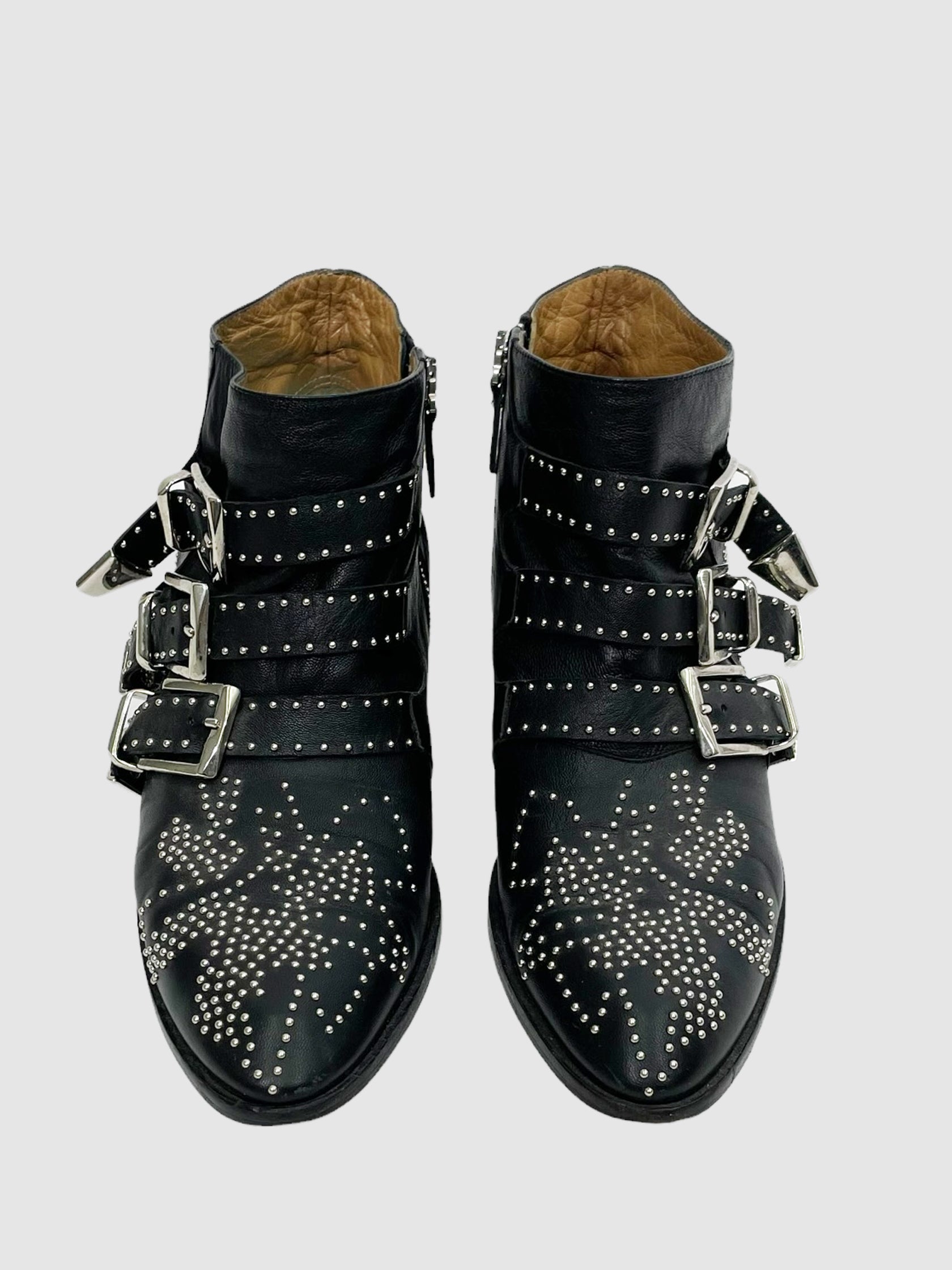 Susanna Studded Ankle Boots - Size 36.5