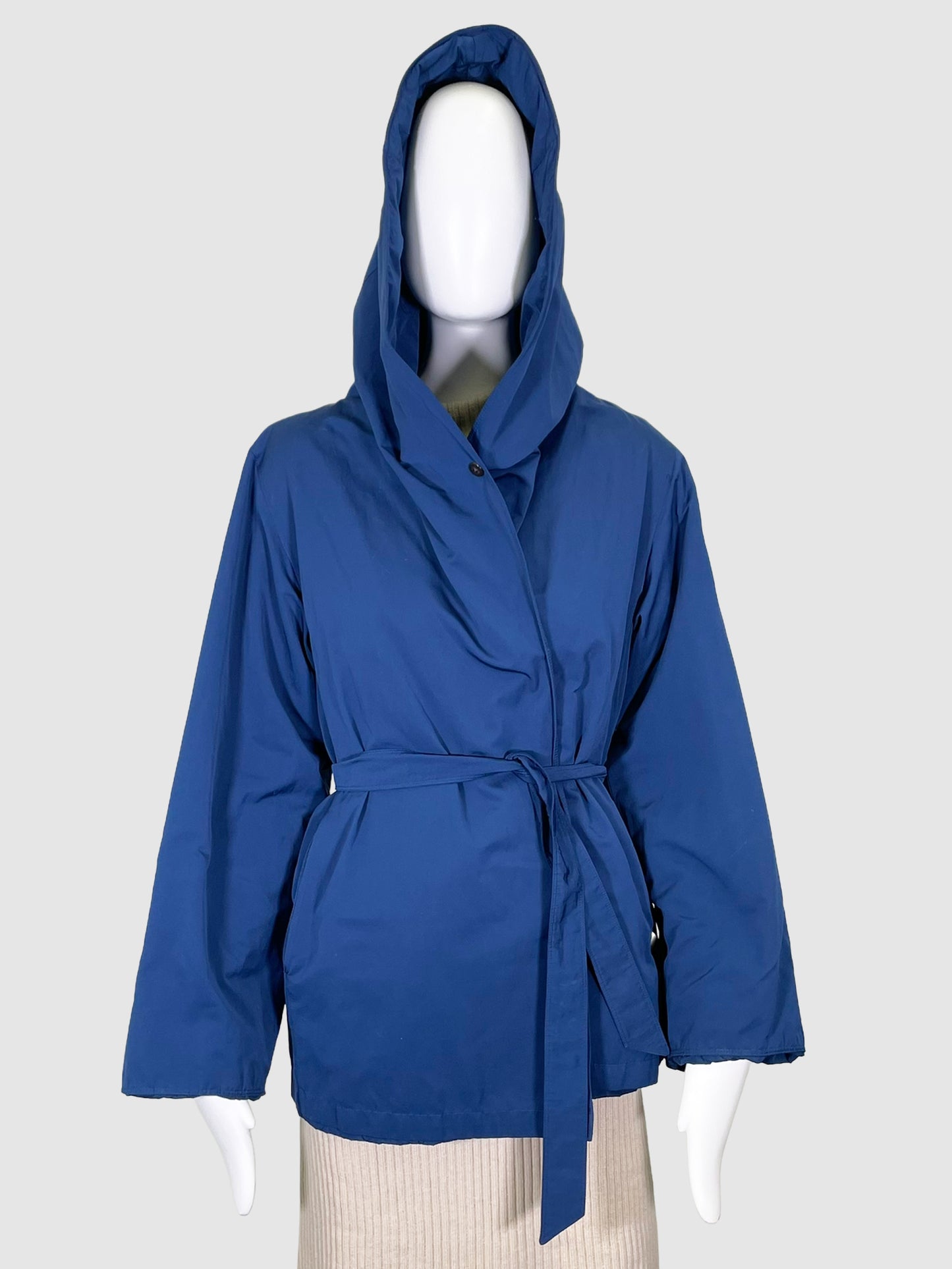 Max Mara Quilted Rain Jacket - Size 10