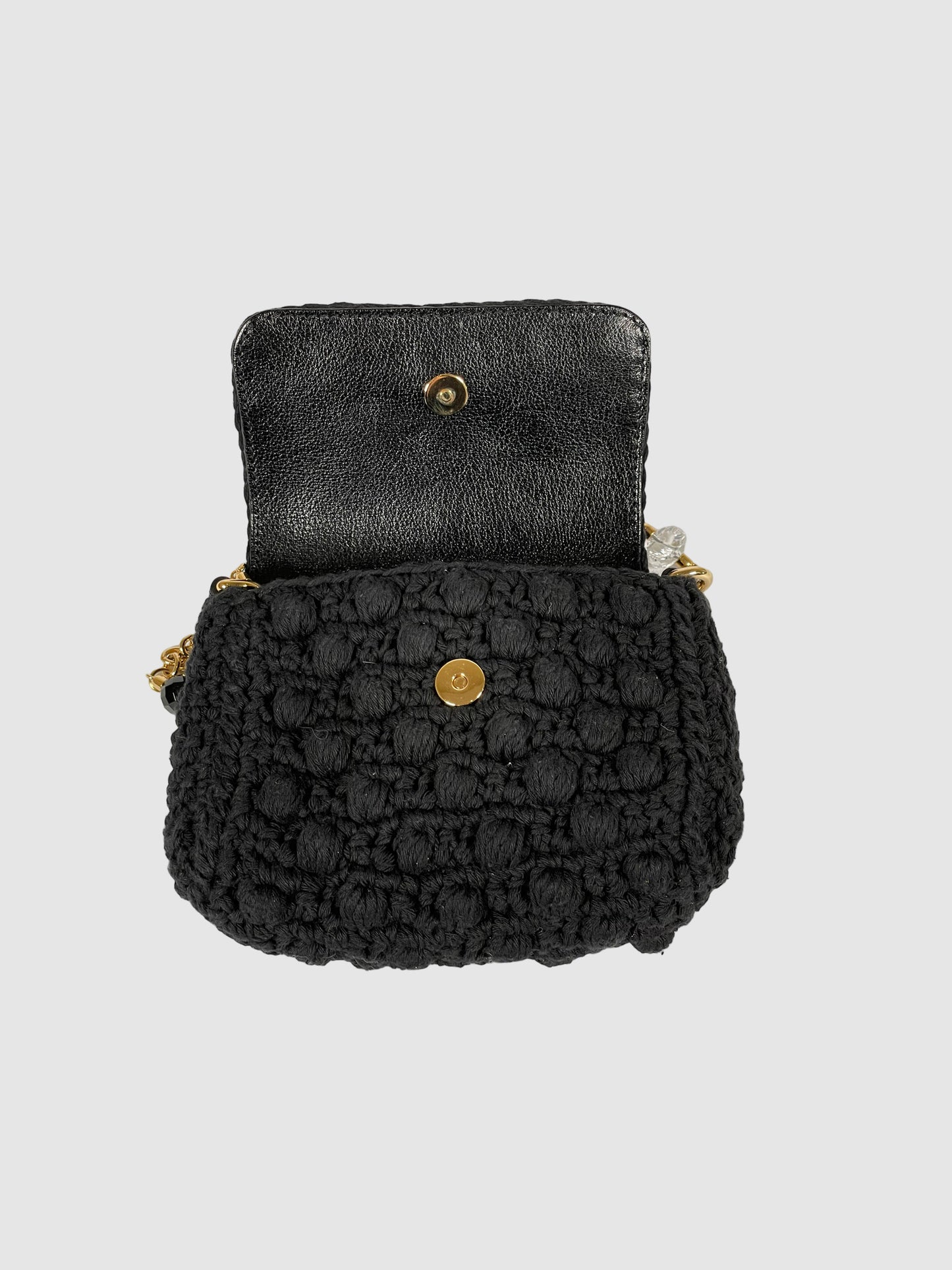 Dolce & Gabbana Mini Wool Handbag