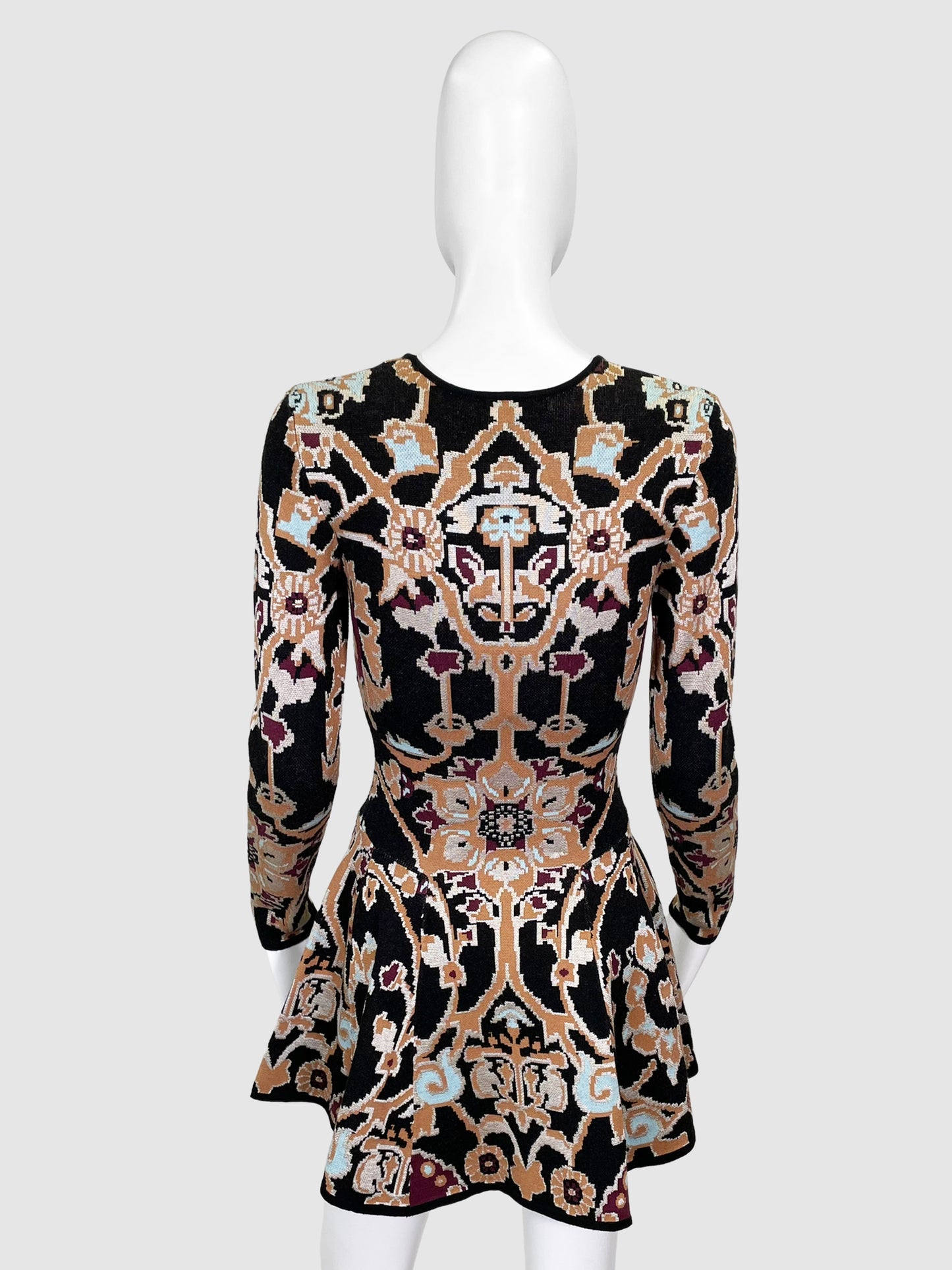 Ronny Kobo Printed Dress - Size XS