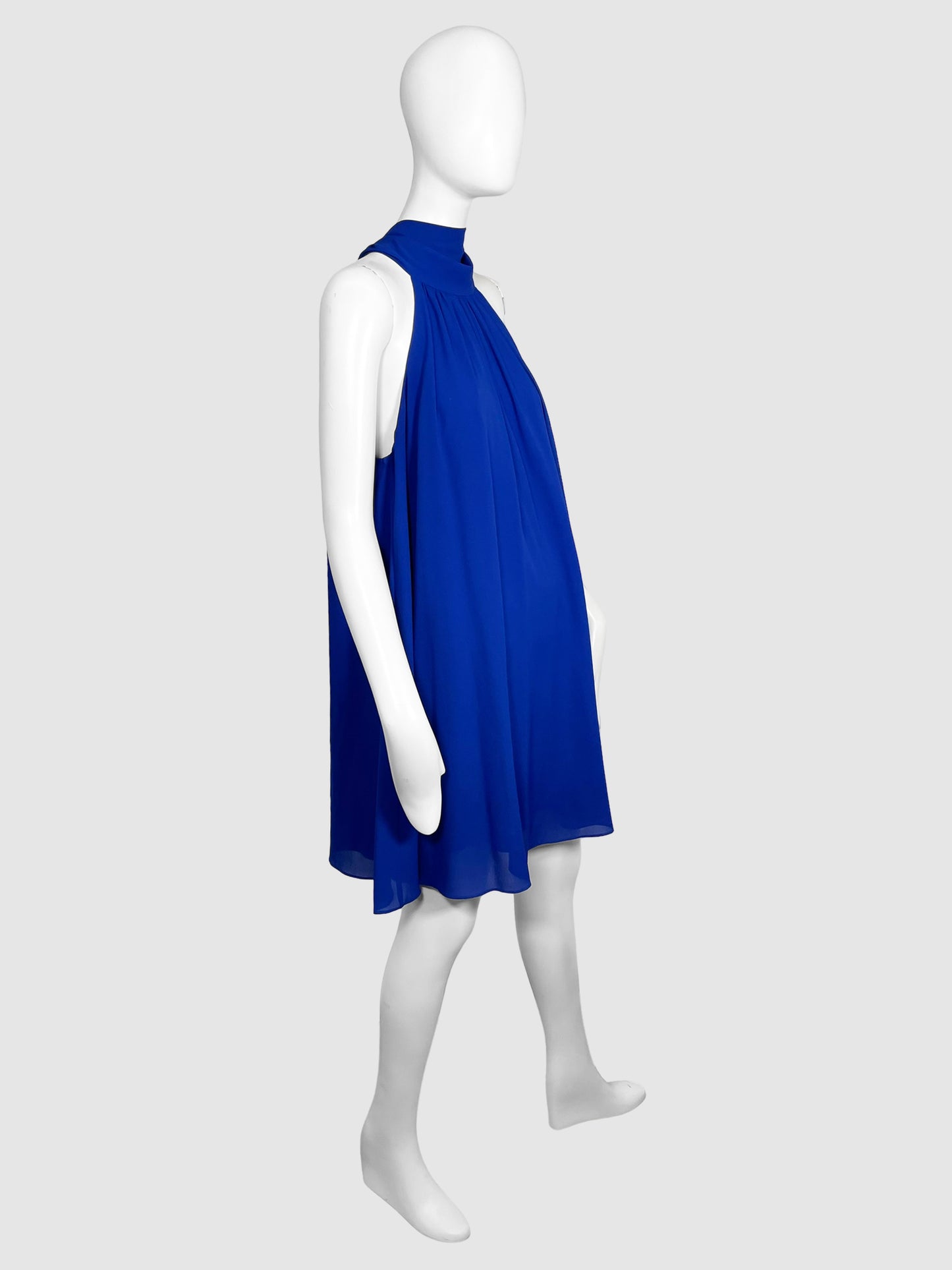 Badgley Mischka Halter Neck Mini Dress - Size 10