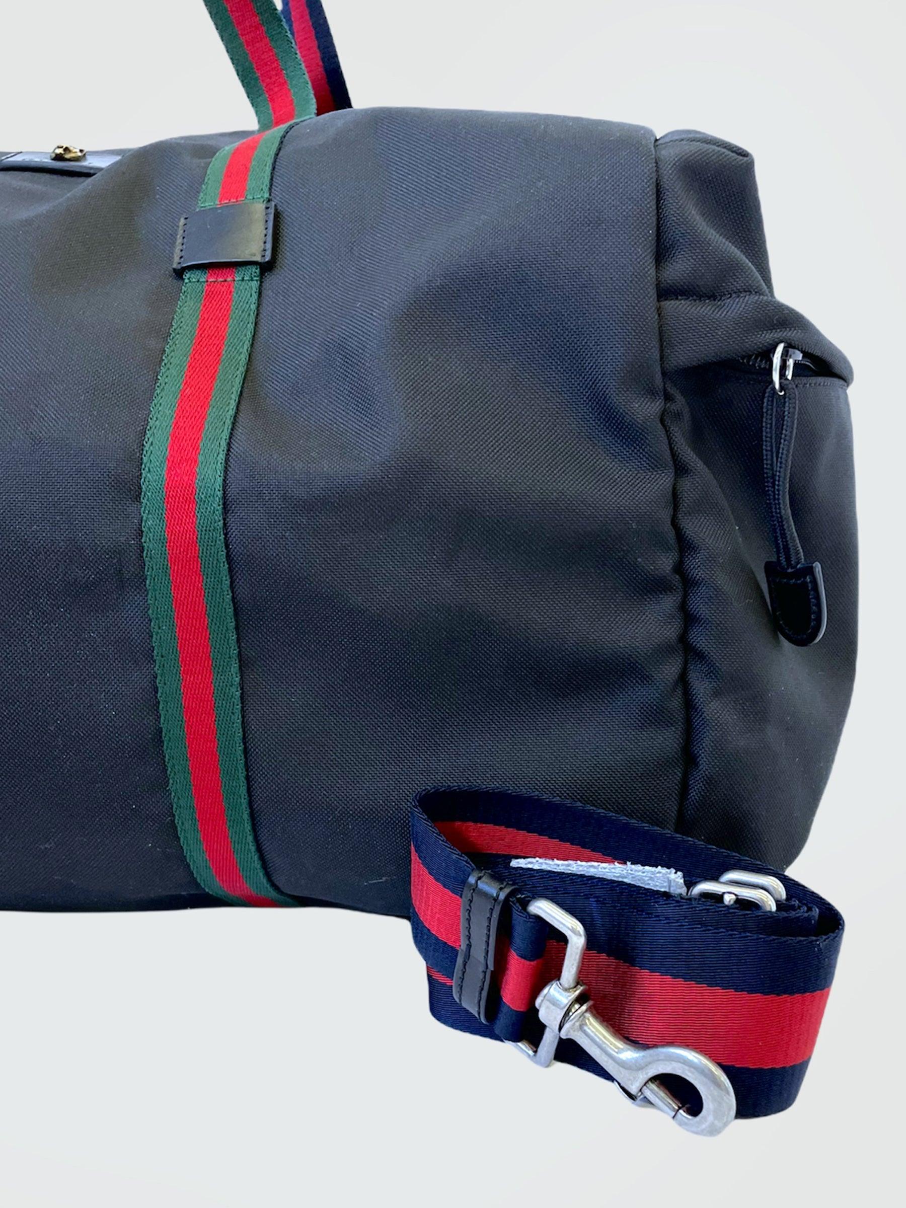 Gucci "Technical Canvas Duffle" - Second Nature Boutique