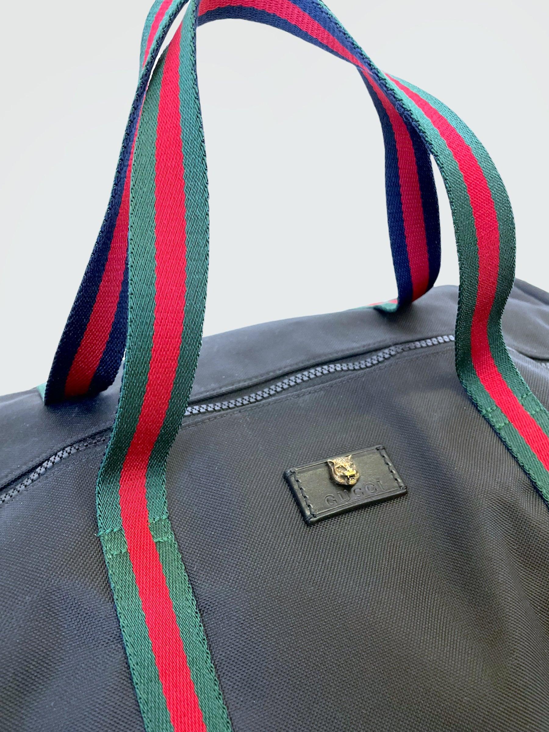 Gucci "Technical Canvas Duffle" - Second Nature Boutique