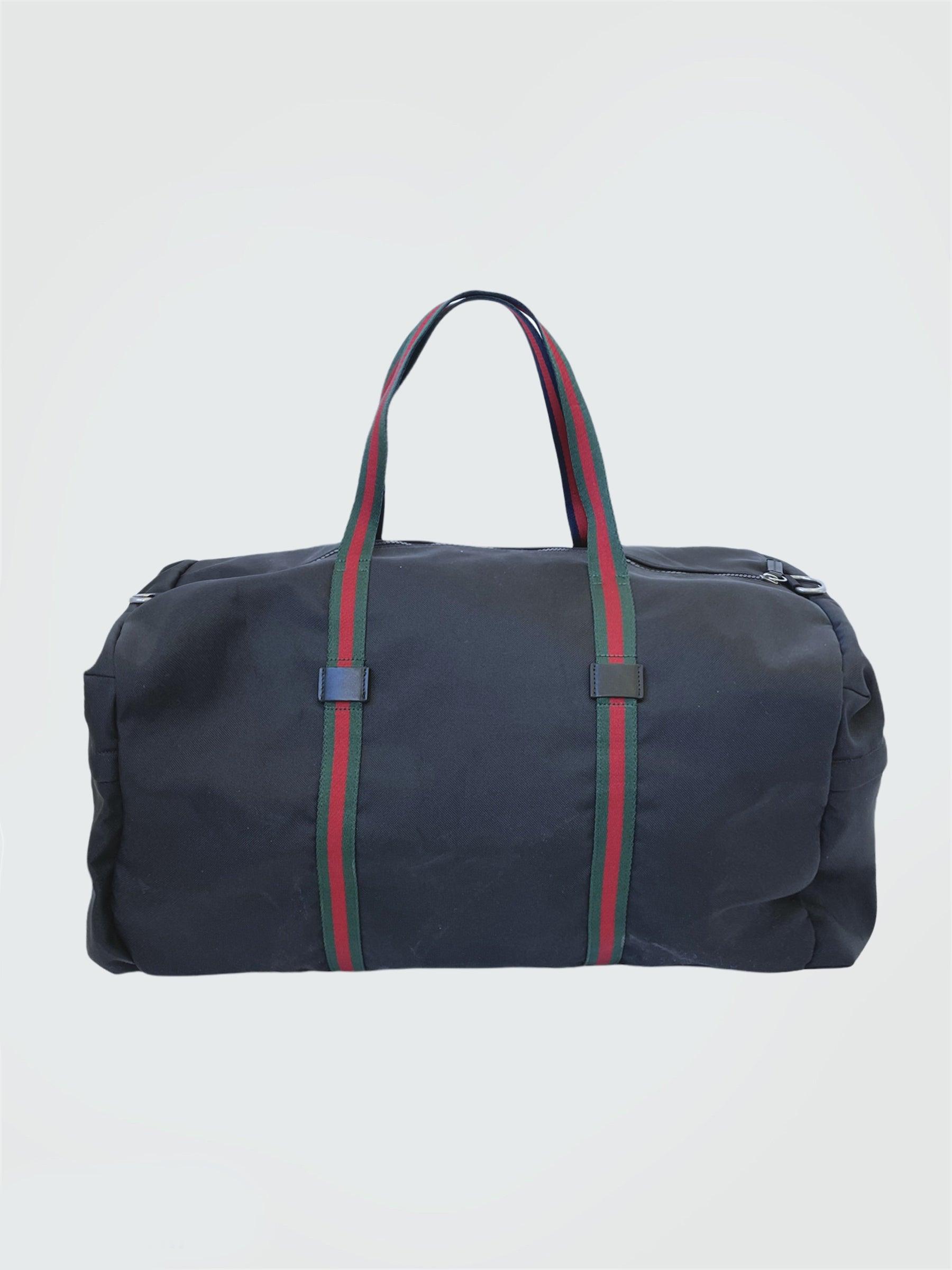 Gucci "Technical Canvas Duffle" - Second Nature Boutique