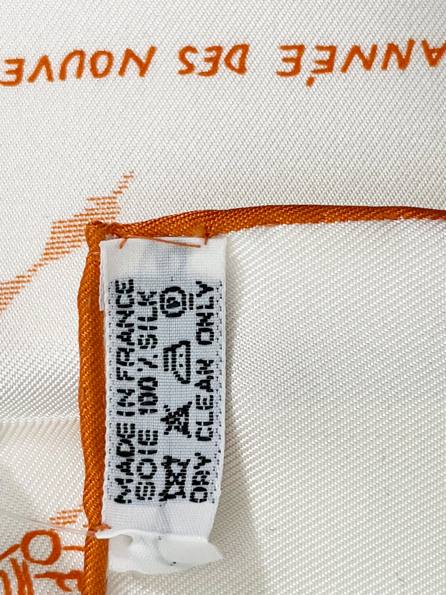 "2000 L’Annee des Nouveaux Jours" Silk Scarf