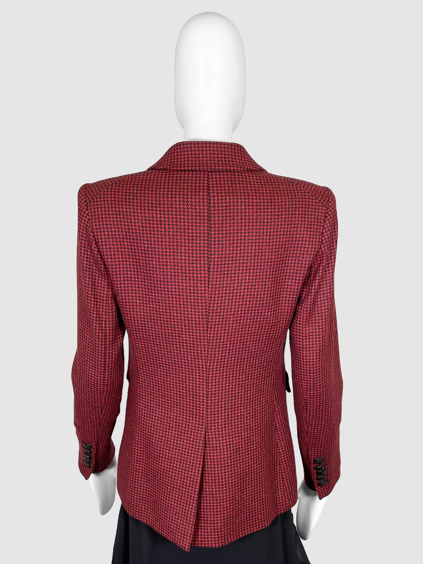 Veronica Beard Houndstooth Blazer - Size 2