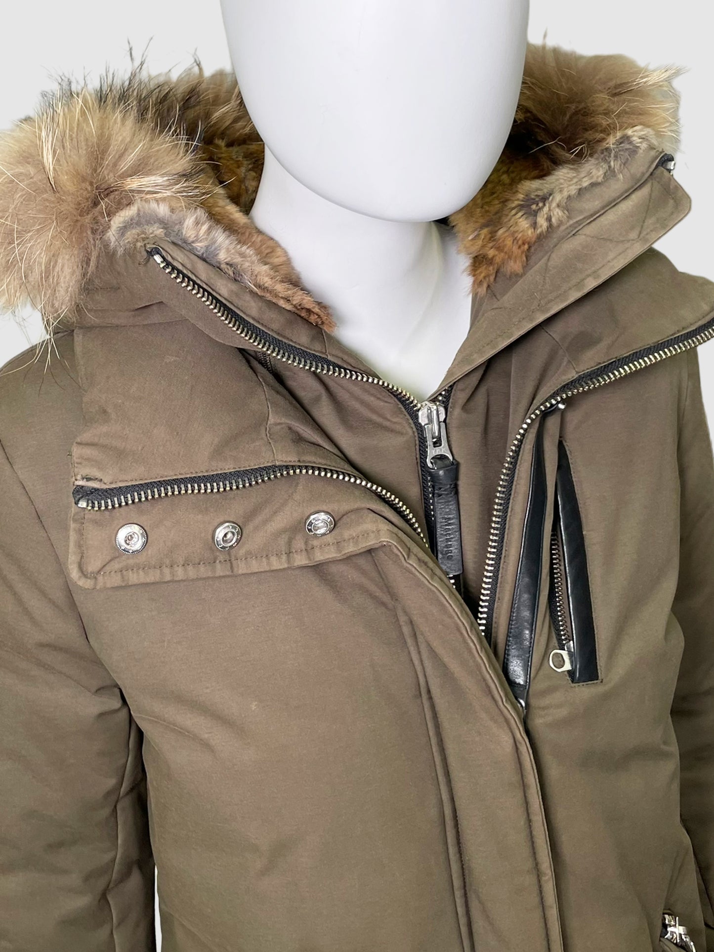 Parka Down Filled Coat - Size XS