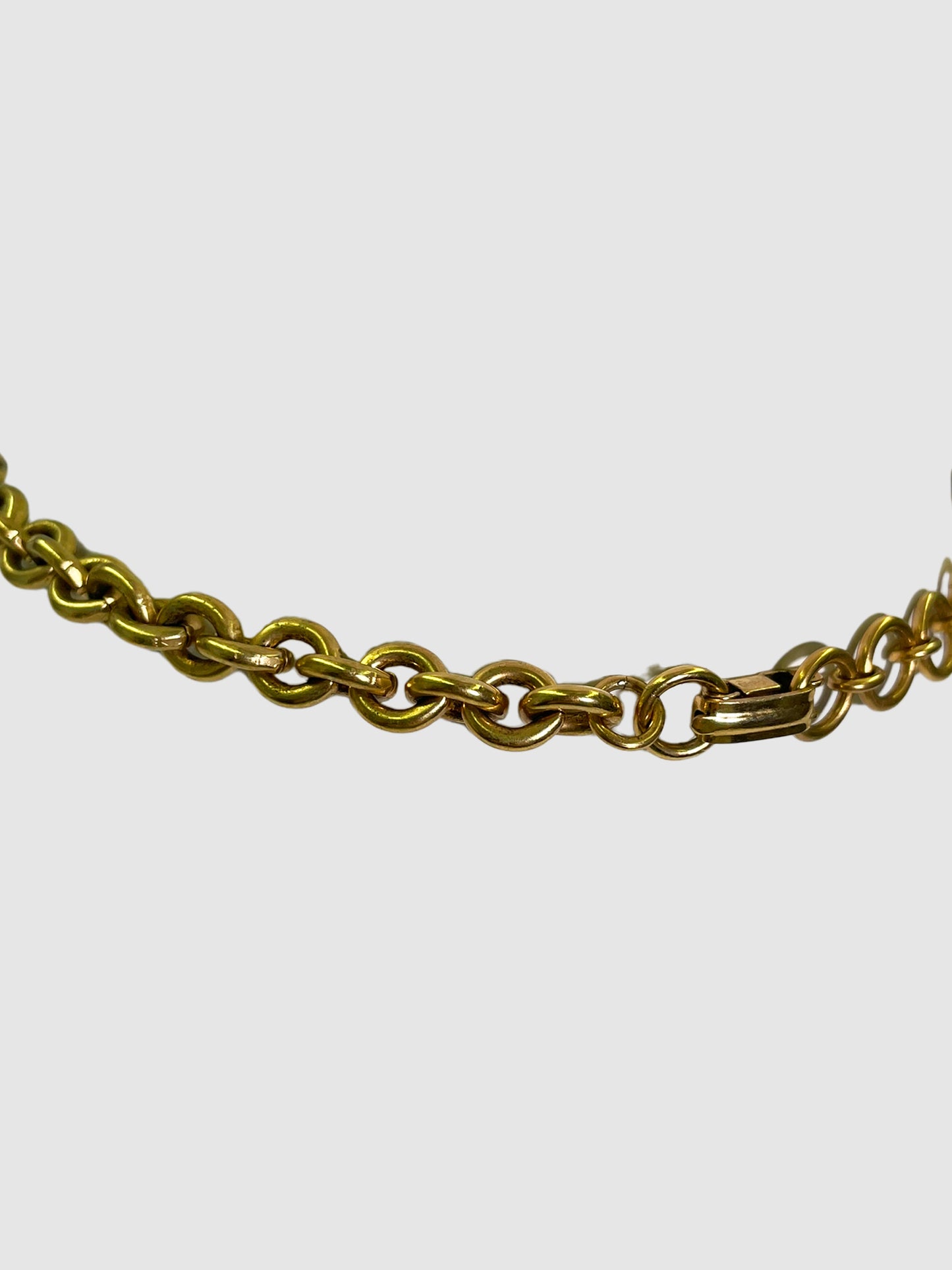 Jean-Louis Blin Gold-tone Pendant Necklace