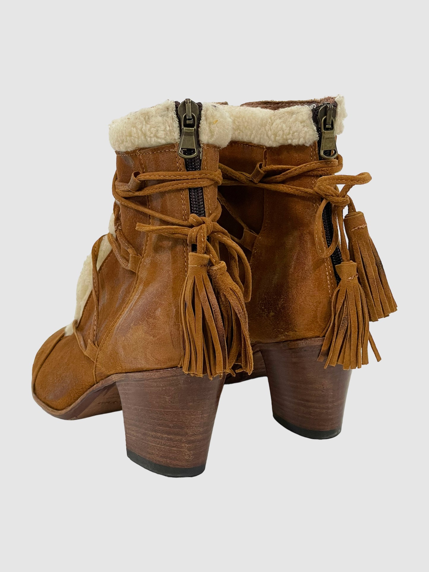 Ron White Lace Up Ankle Boots - Size 37.5
