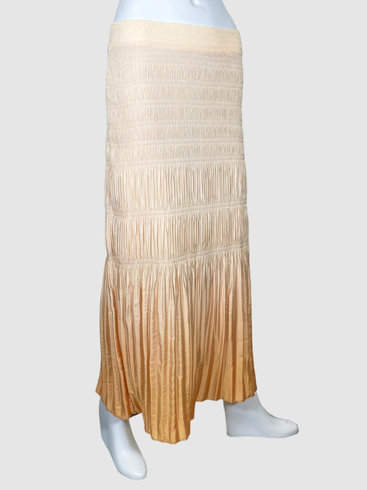 Ombré Ruche Midi Skirt - Size S
