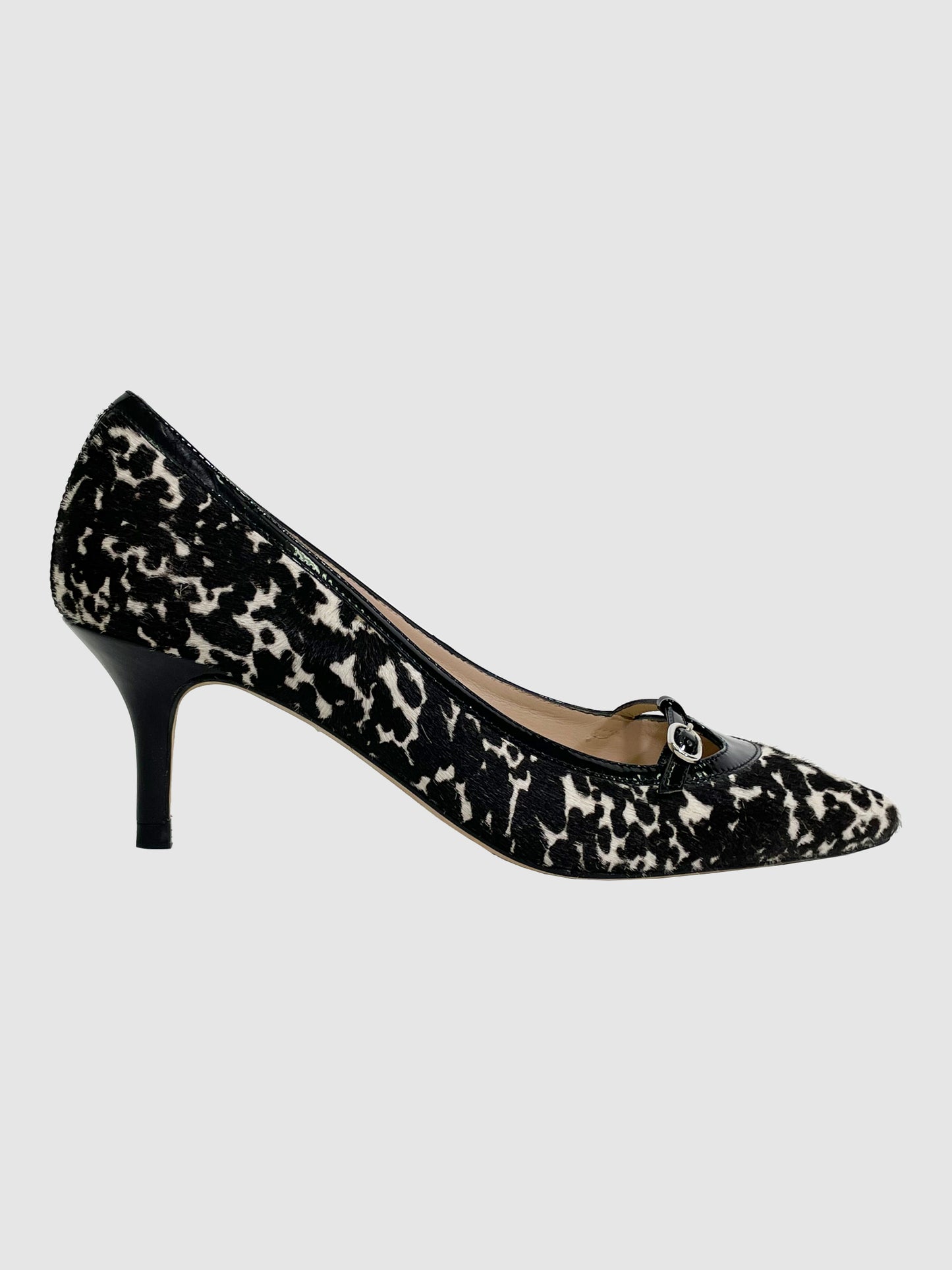 L.K. Bennett Spotted Pointy Toe Pumps - Size 38.5