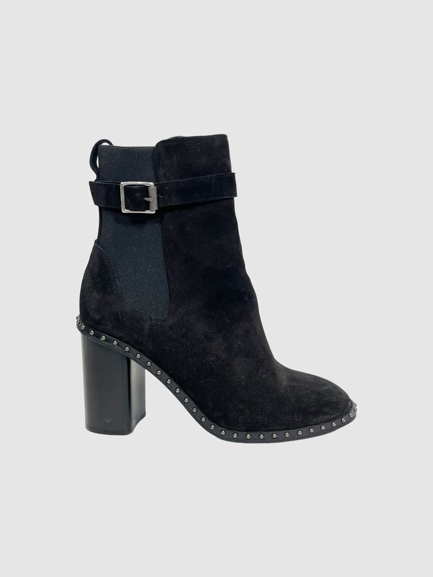 Rag & Bone Suede Heeled Boots - Size 38.5