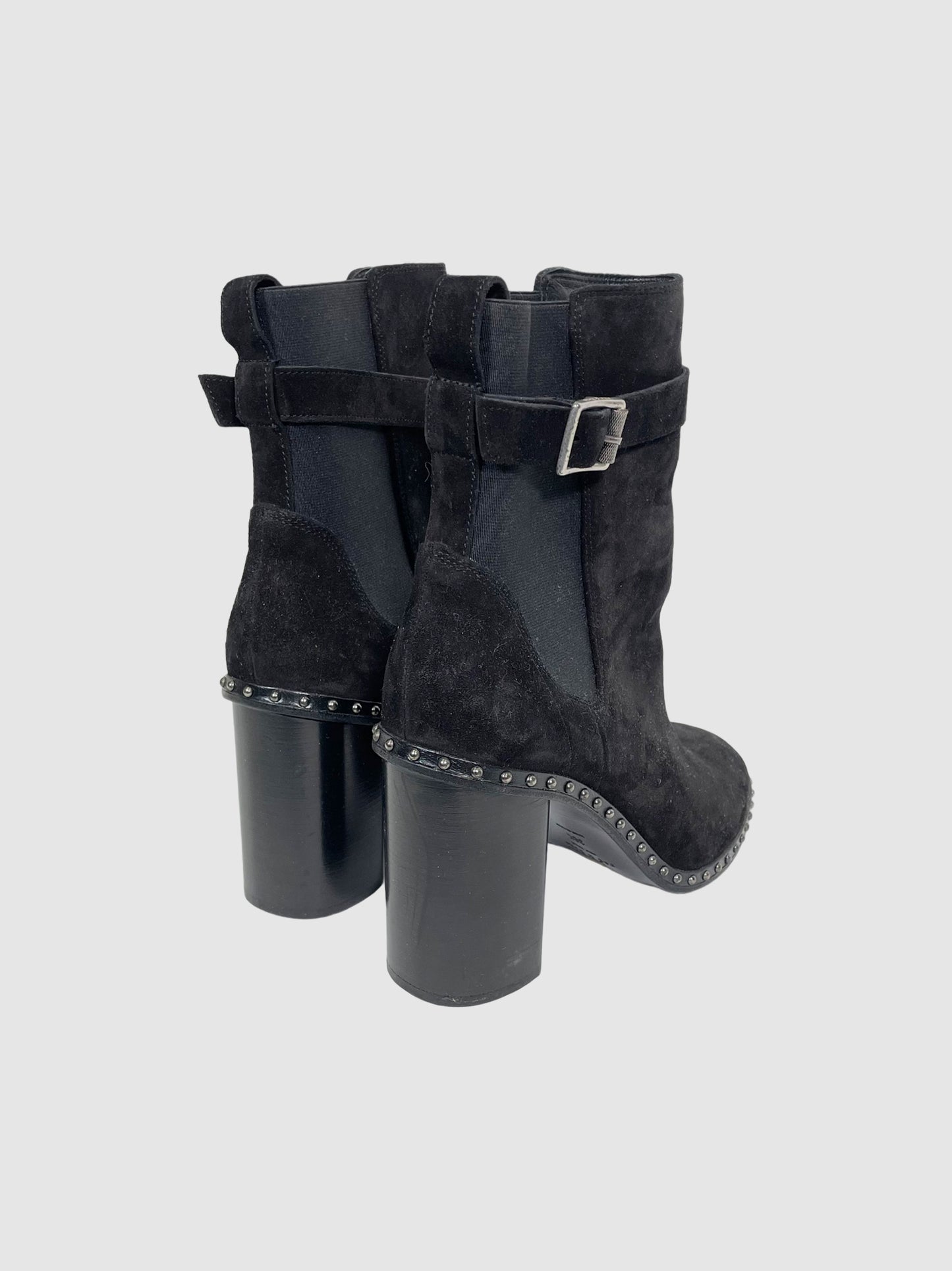 Rag & Bone Suede Heeled Boots - Size 38.5