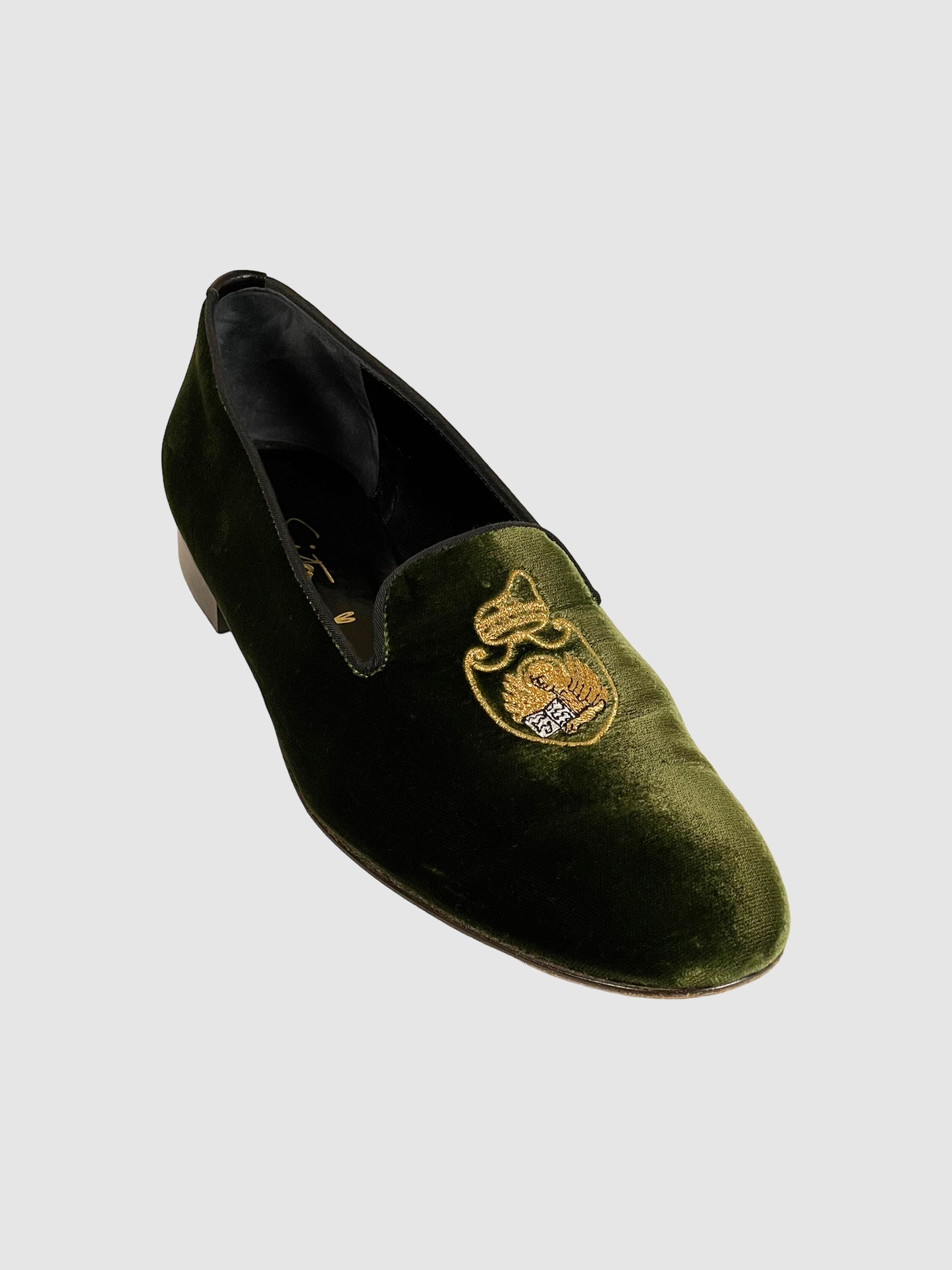 Siton Venezia Velvet Loafers - Size 39