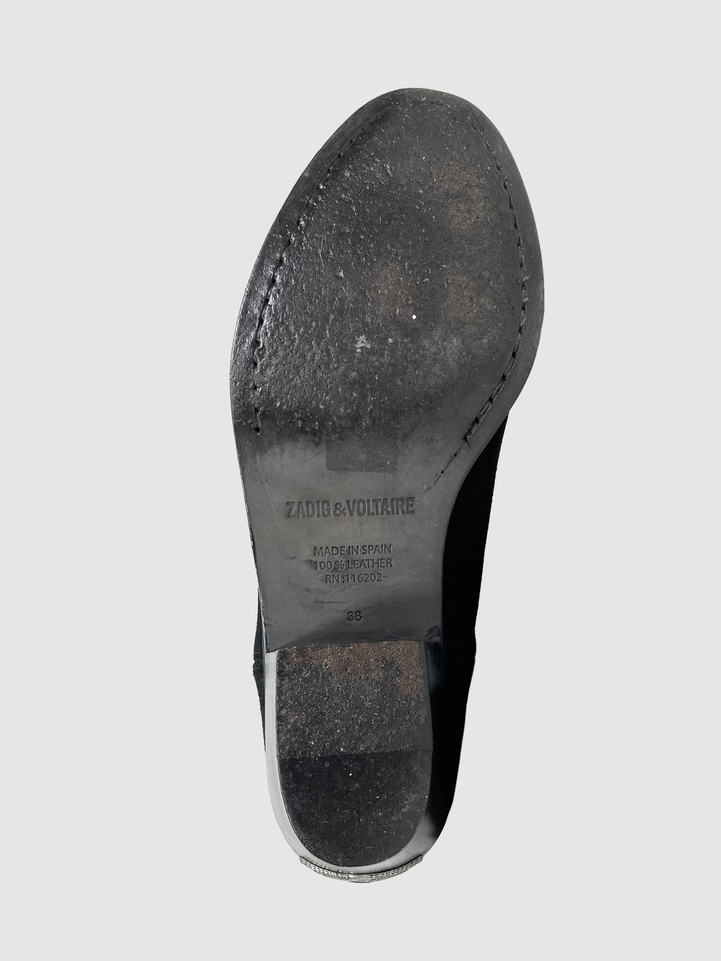 Zadig & Voltaire Ankle Boots - Size 38