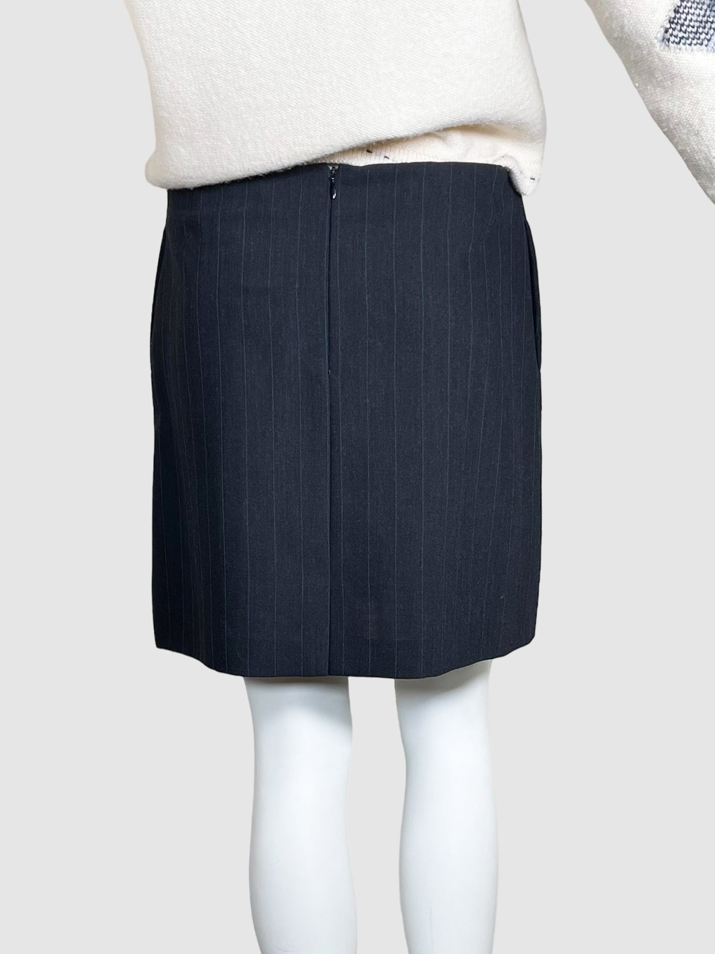 Dolce & Gabbana Striped Wool Skirt - Size 42