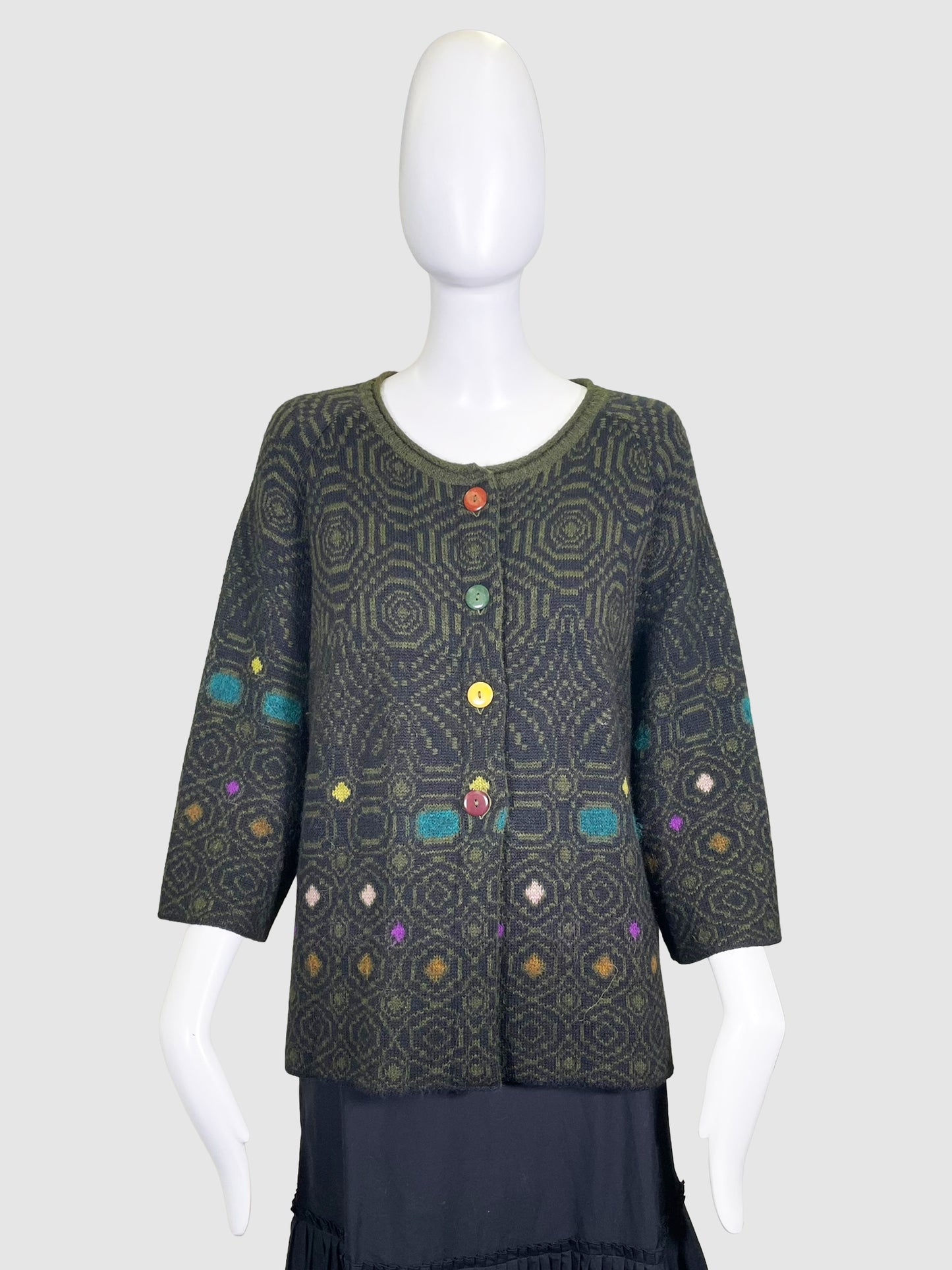 Catherine André Spotted Cardigan - Size M/L