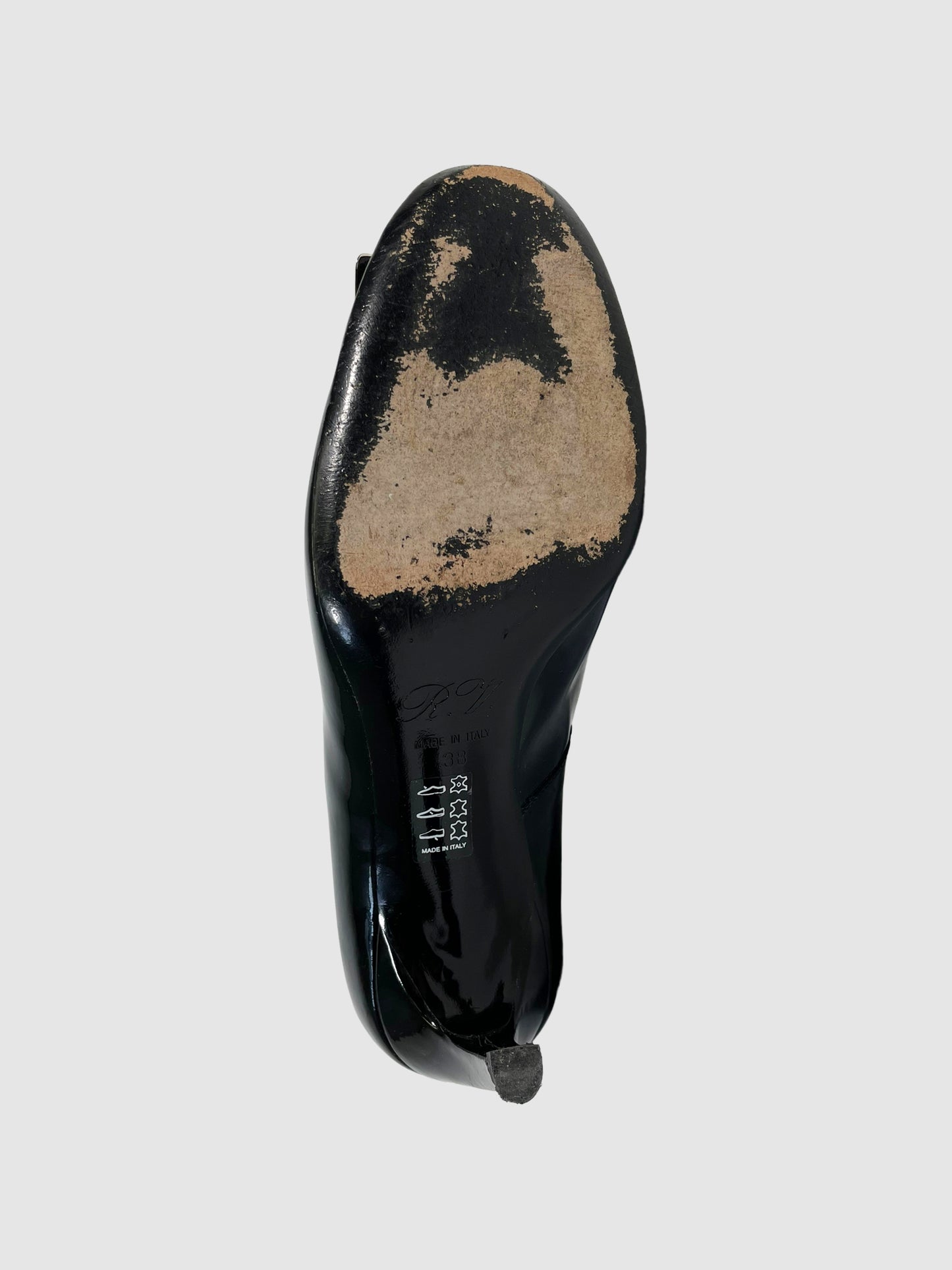 Roger Vivier Patent Leather Pumps - Size 38