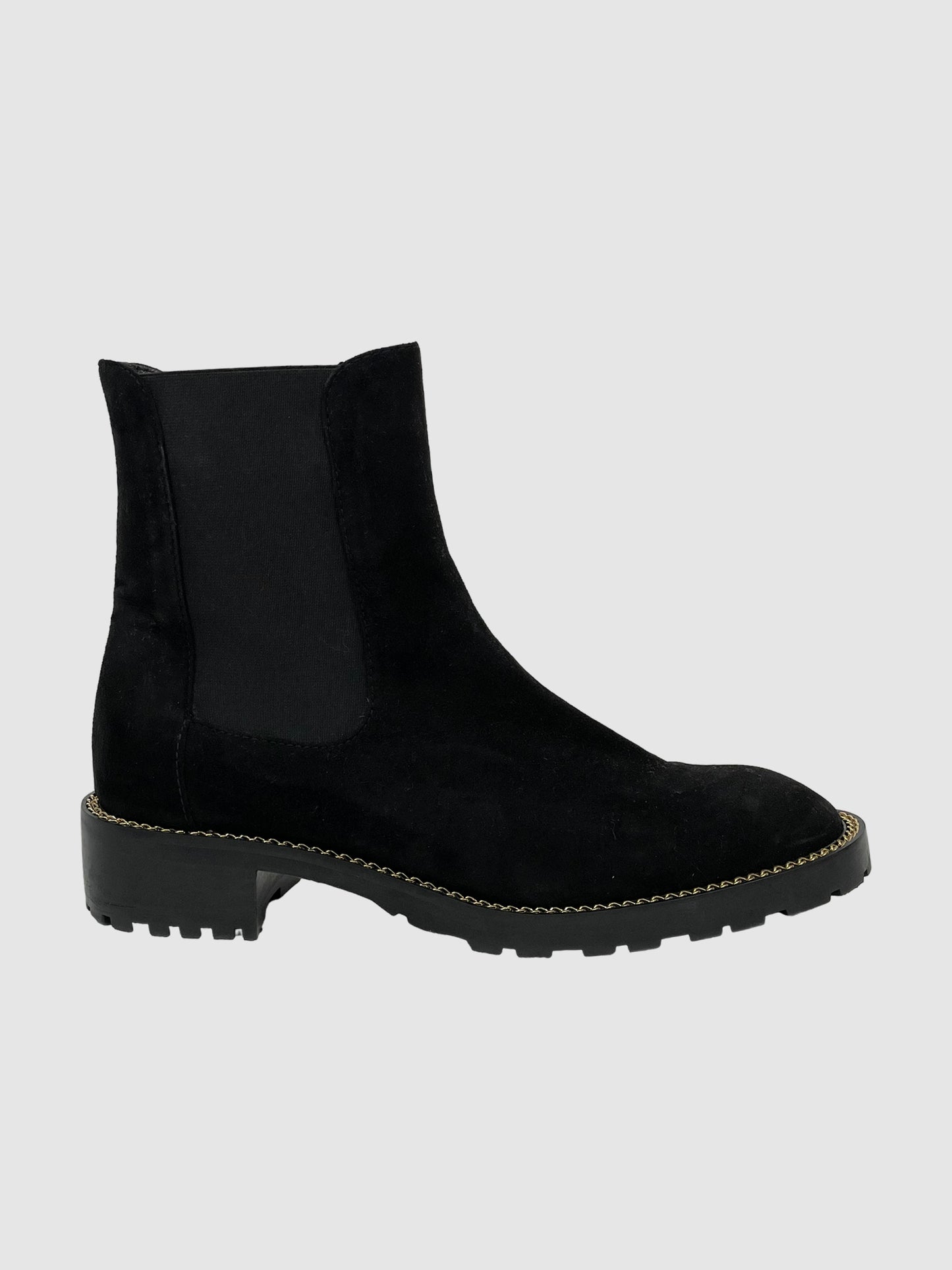 Suede Ankle Boots - Size 8