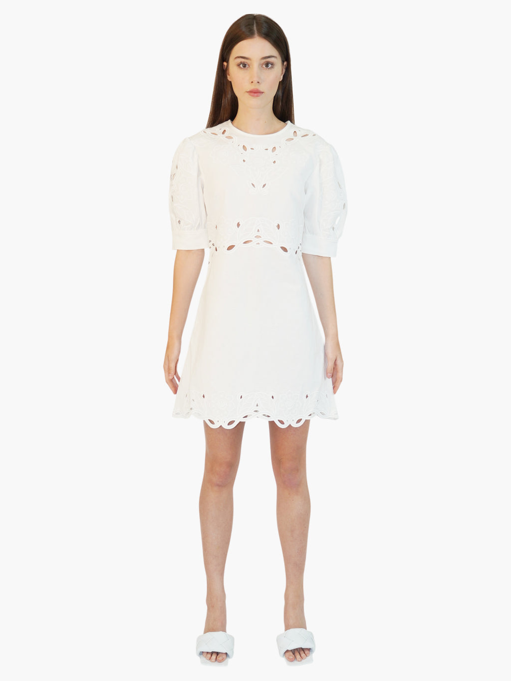 Embroidered Everett Dress