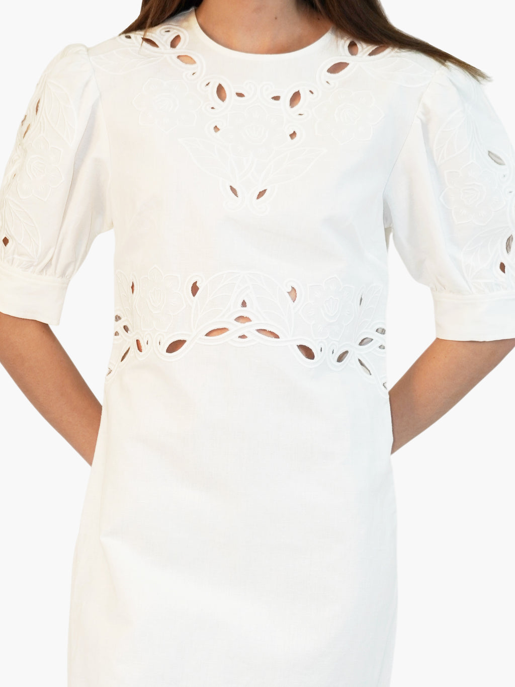 Embroidered Everett Dress