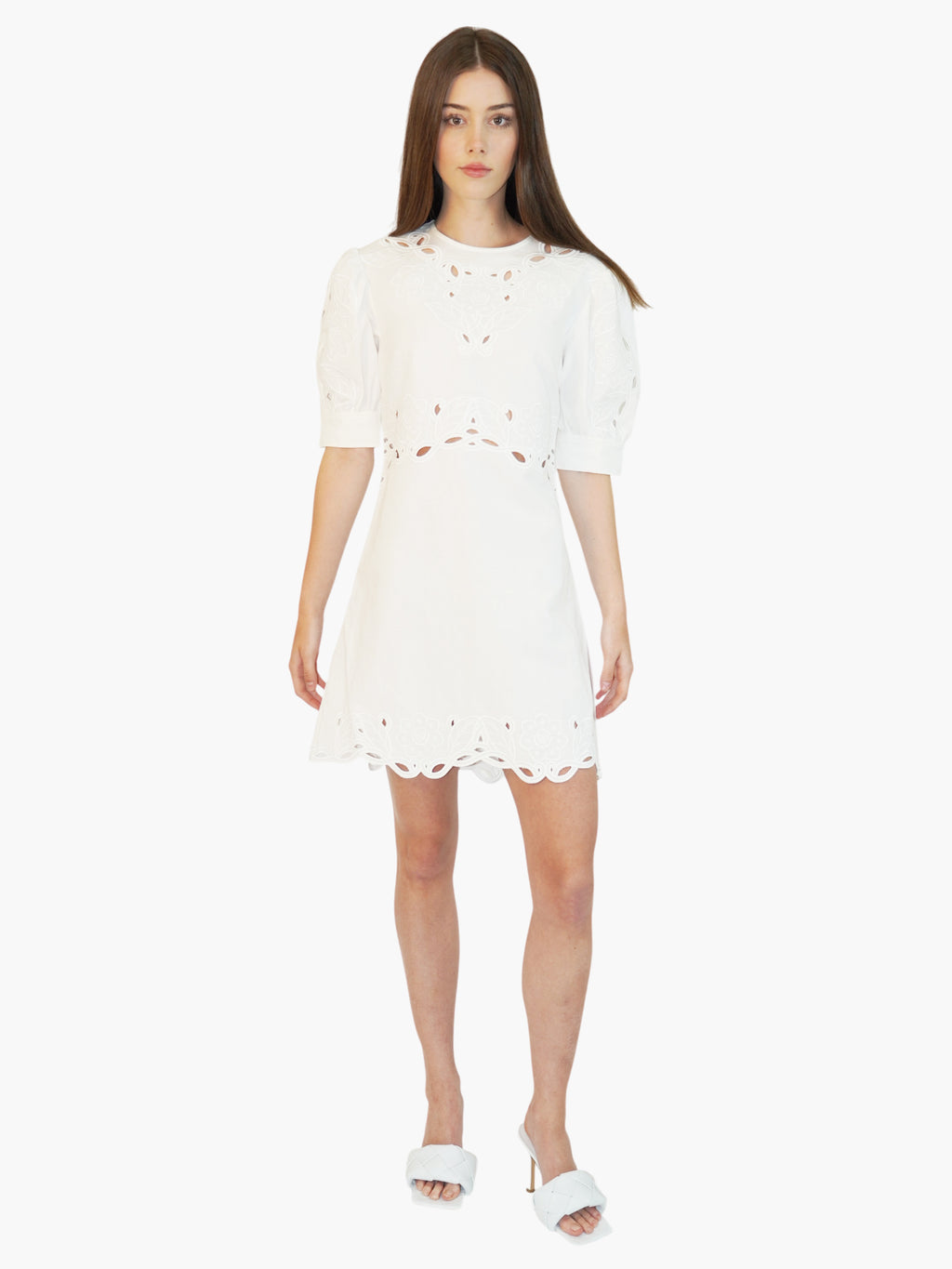 Embroidered Everett Dress