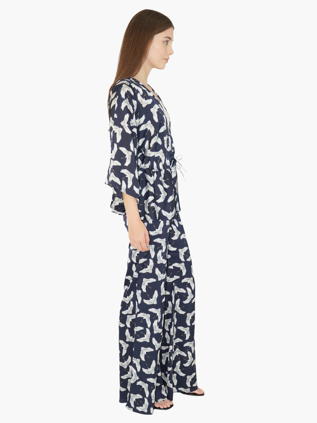Bird Print 2-Piece Set