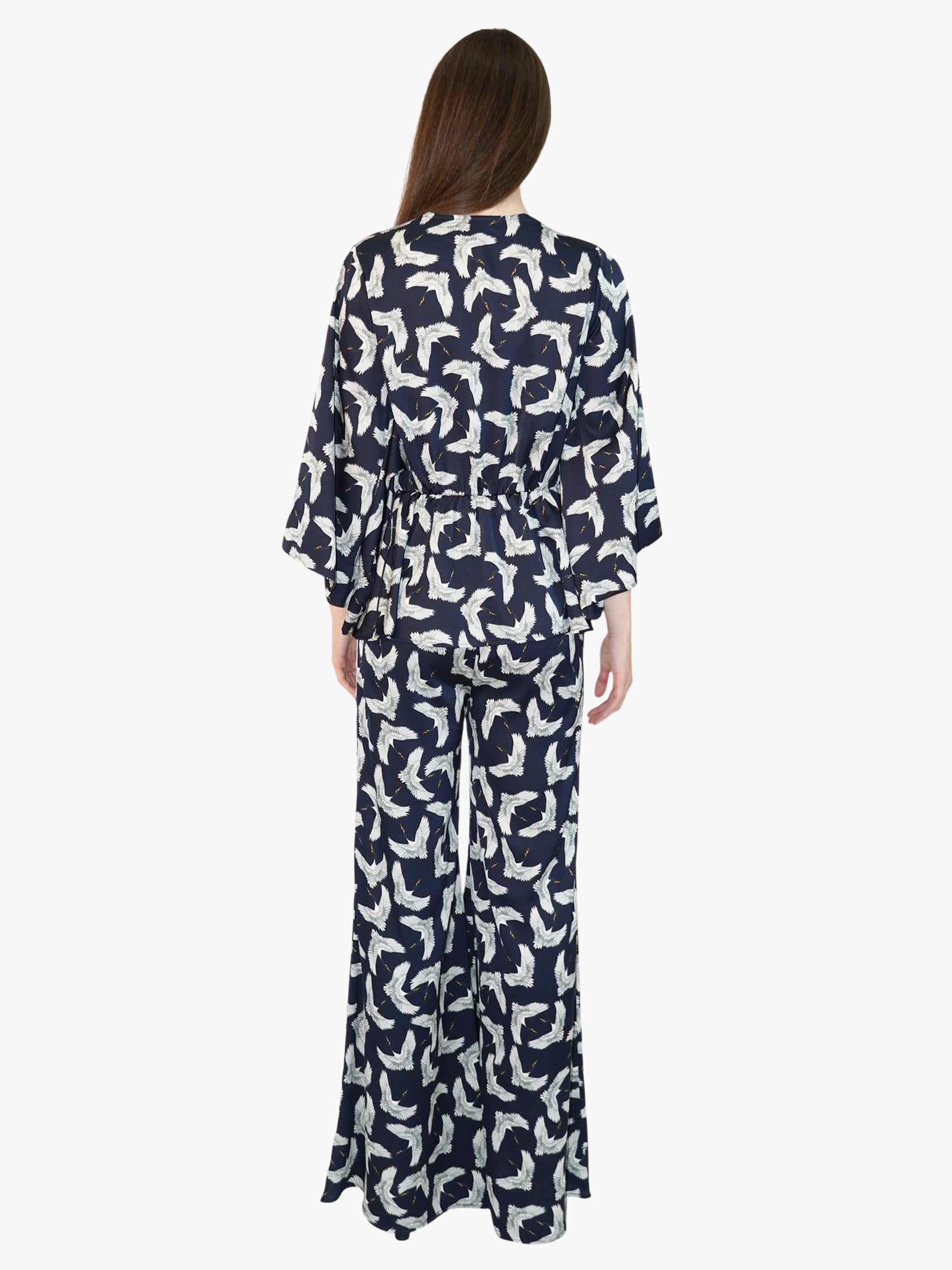 Bird Print 2-Piece Set