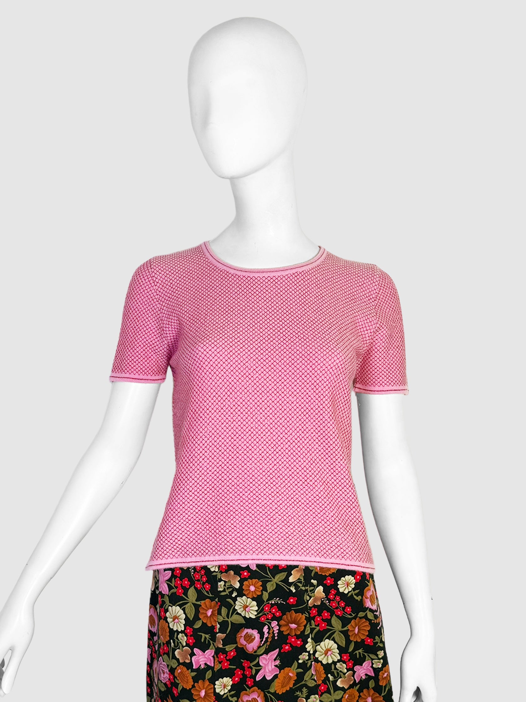 Cashmere Shirt and Cardigan 2-Piece Set - Size 42