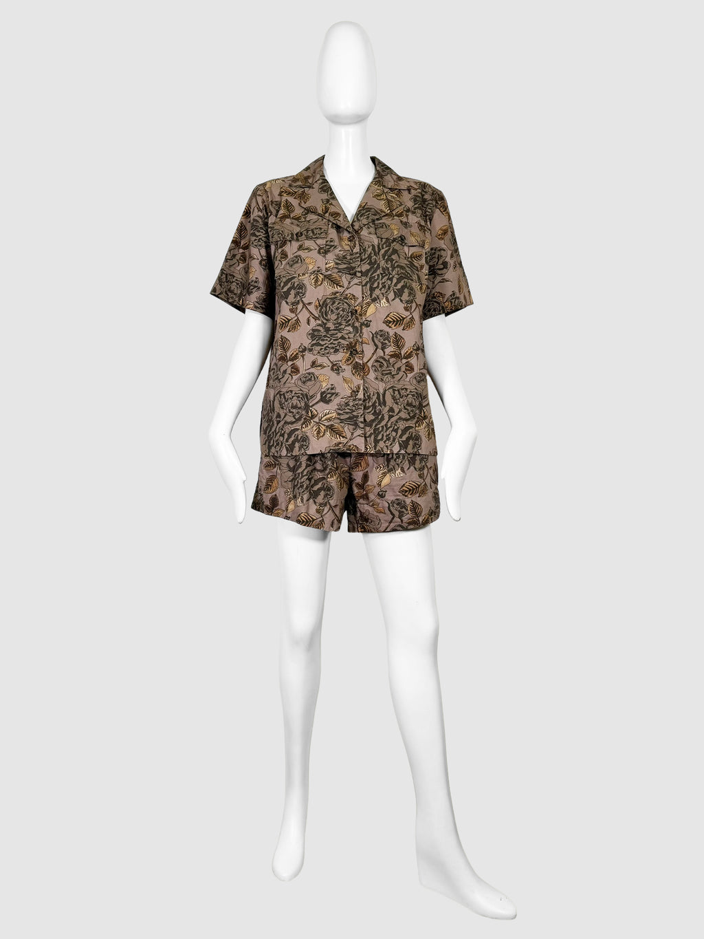 Floral Print 2-Piece Set - Size 34