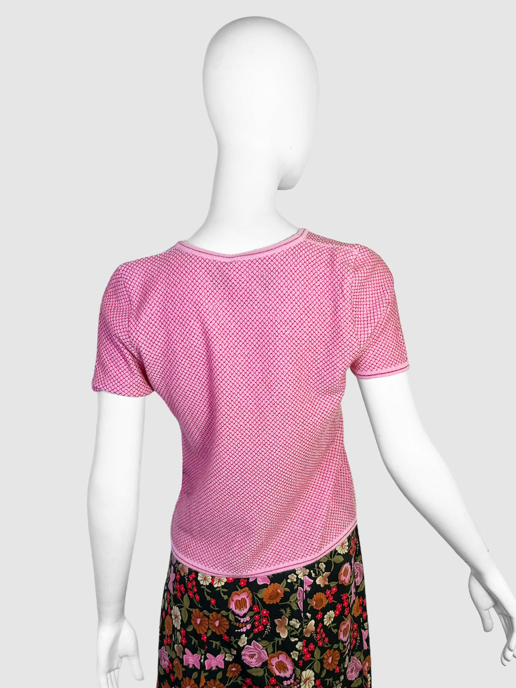 Cashmere Shirt and Cardigan 2-Piece Set - Size 42