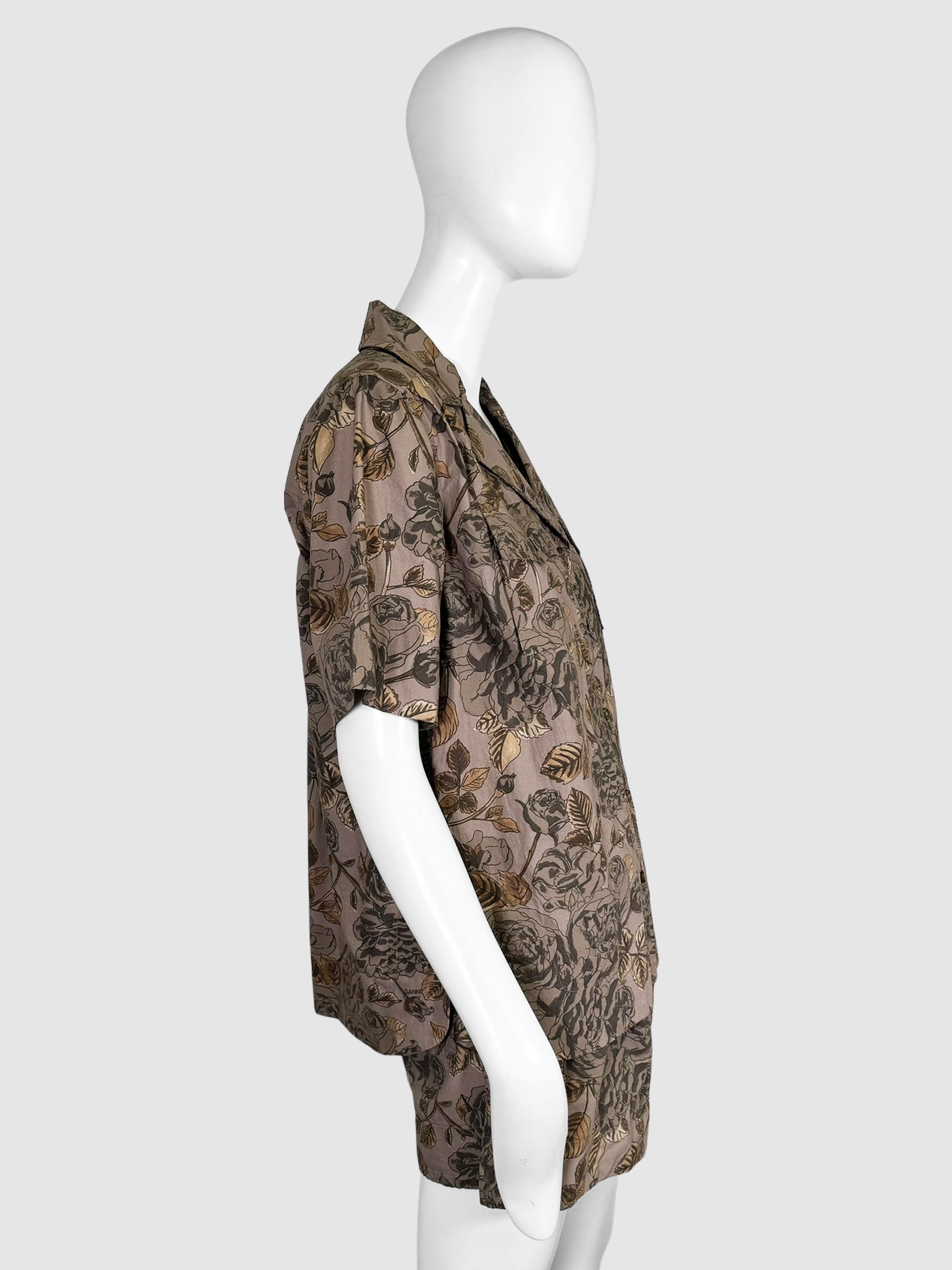 Floral Print 2-Piece Set - Size 34