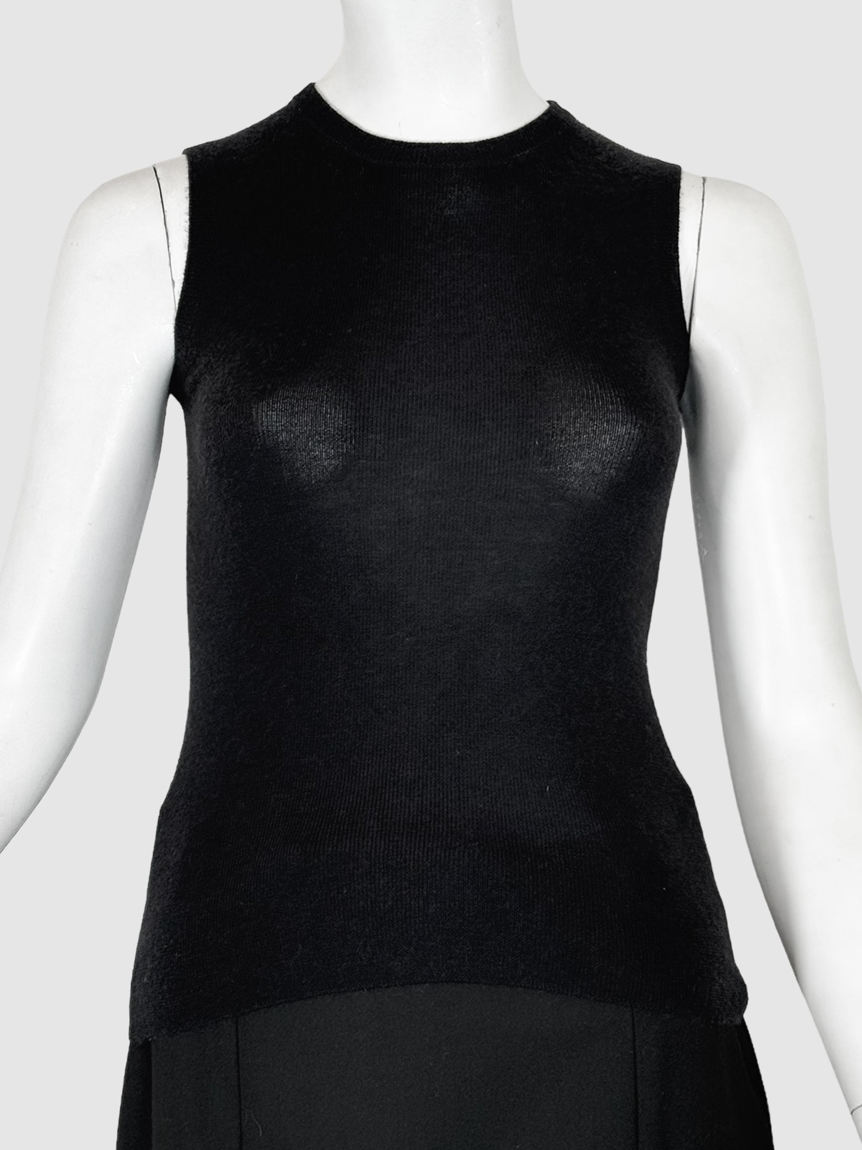 Prada Knit Tank and Cardigan 2-Piece - Size 38