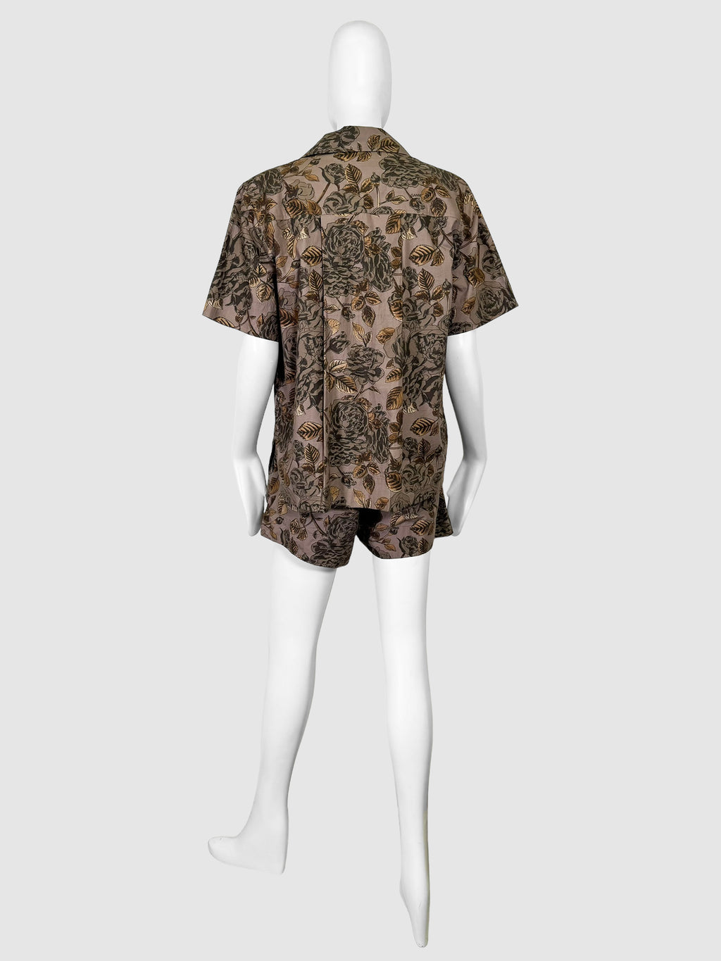 Floral Print 2-Piece Set - Size 34