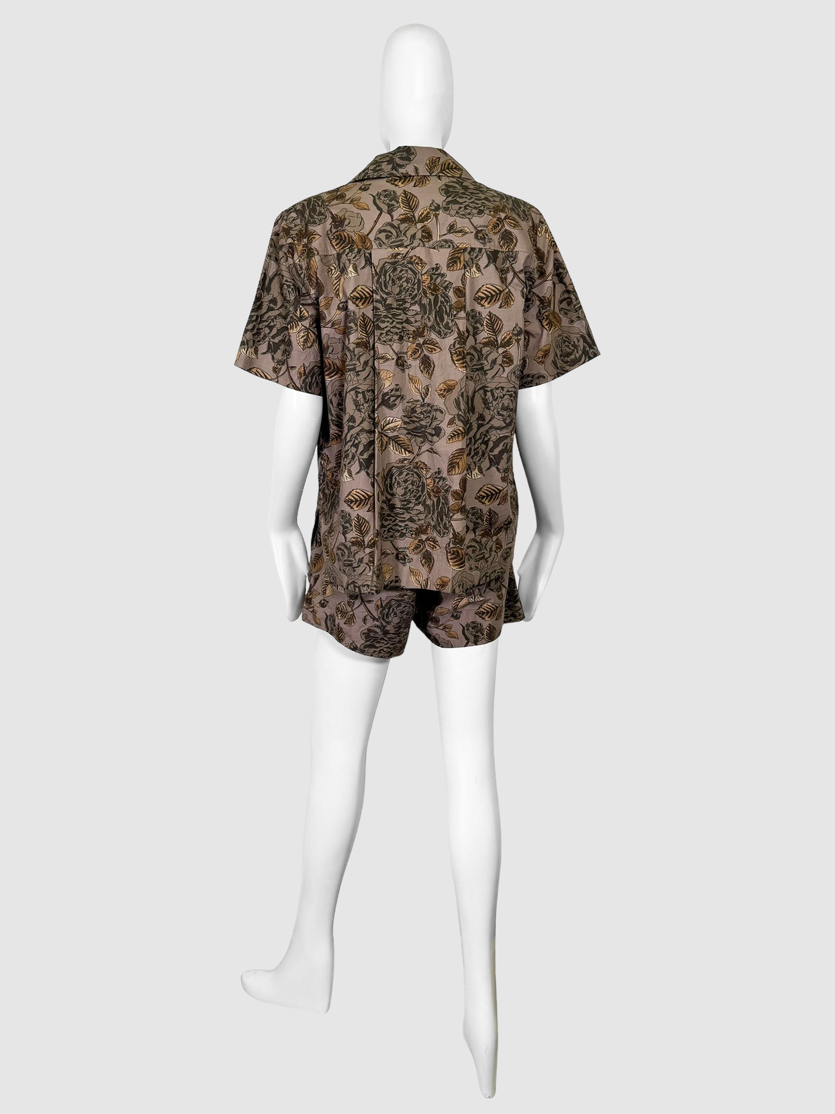 Floral Print 2-Piece Set - Size 34