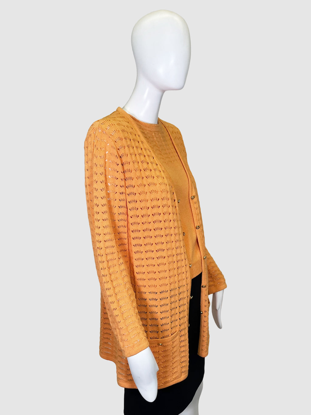 St. John Wool Blend 2-piece Set - Size L