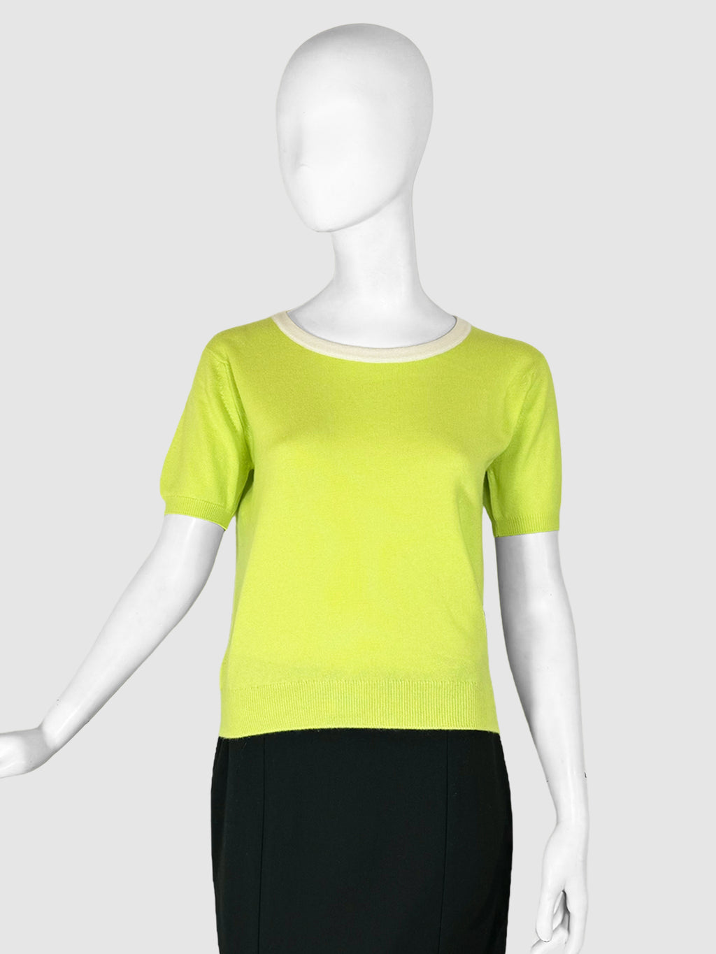 Cashmere Shirt and Cardigan 2-Piece Set - Size 42