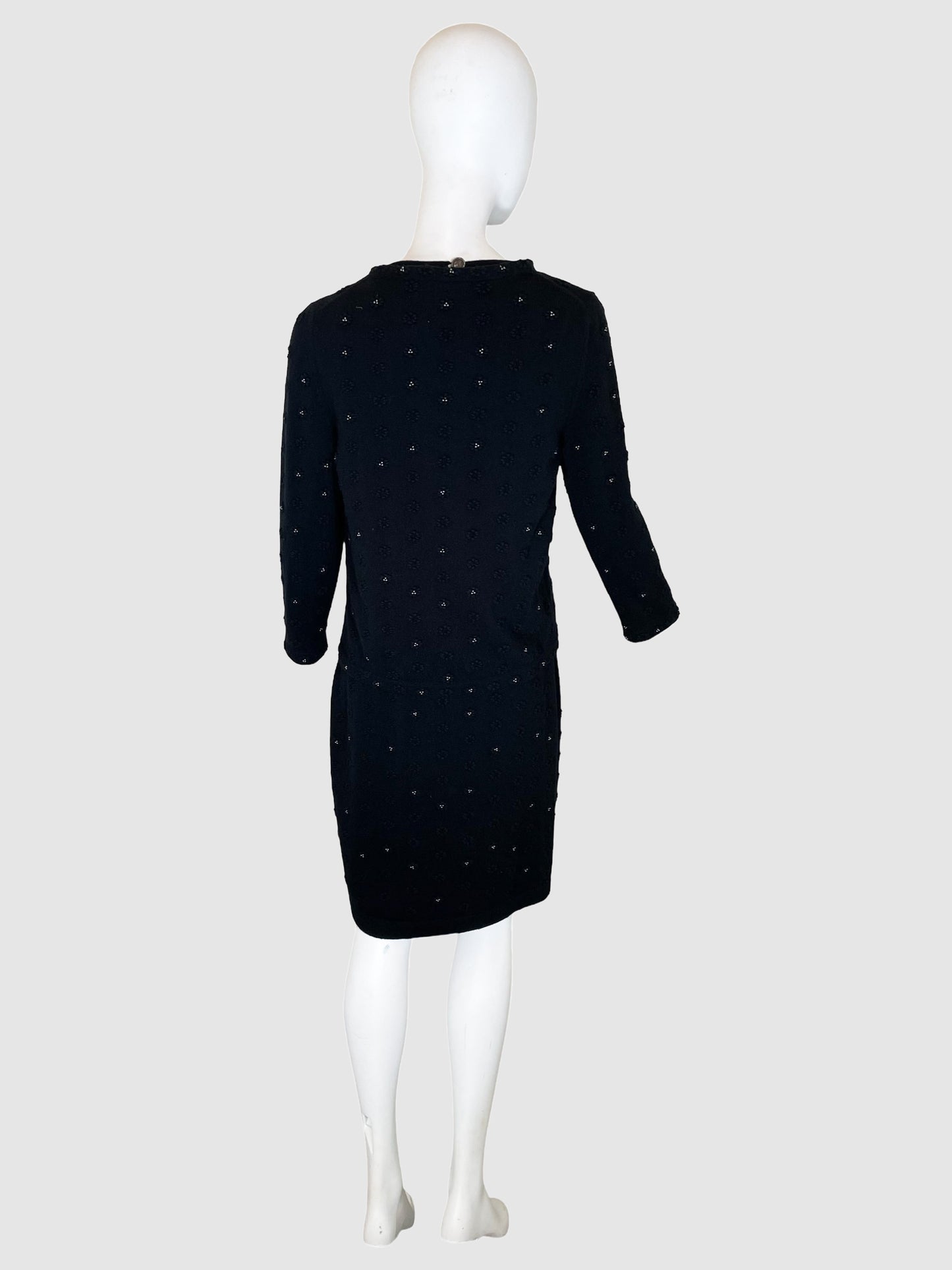 Chanel Cashmere Dress and Cardigan 2-Piece - Size 42