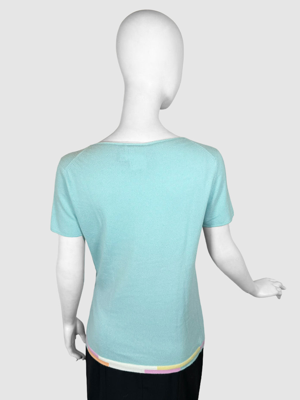 Cashmere Shirt and Cardigan 2-Piece Set - Size 42